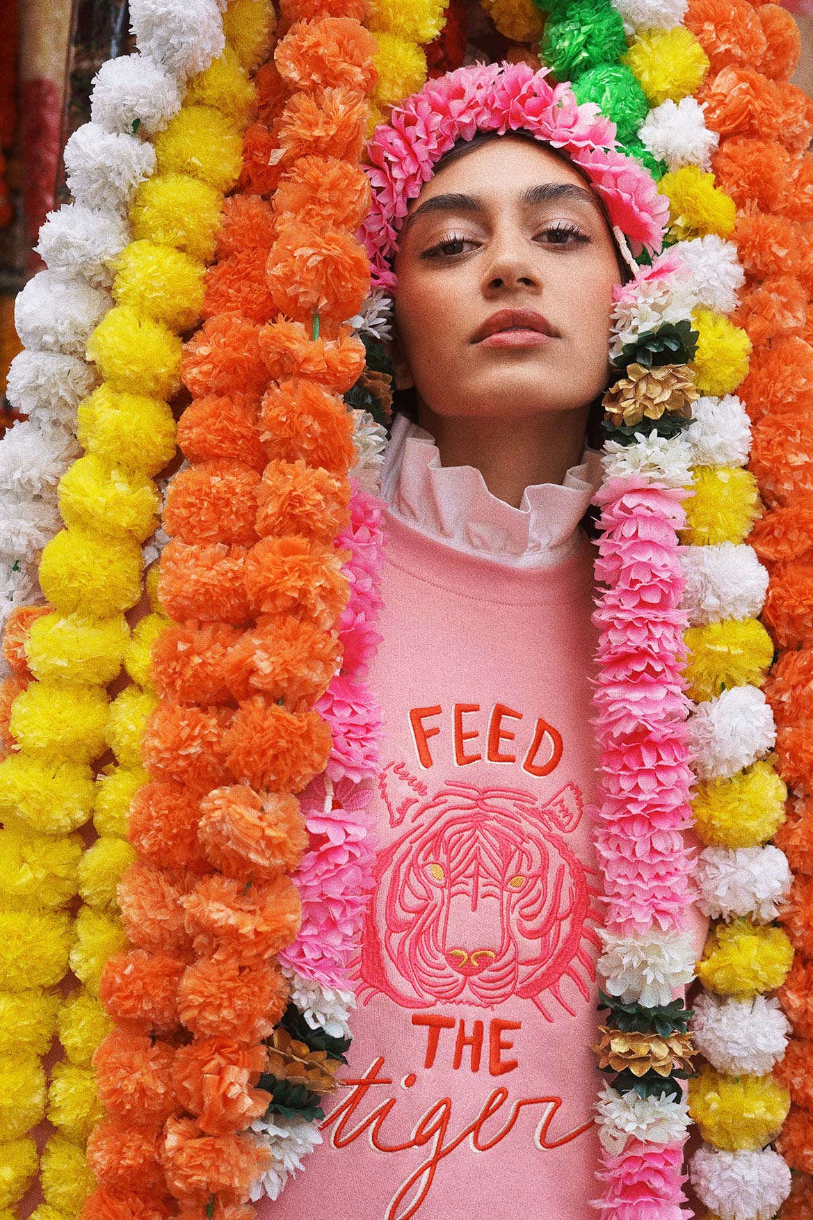 Thalia pale pink sweatshirt