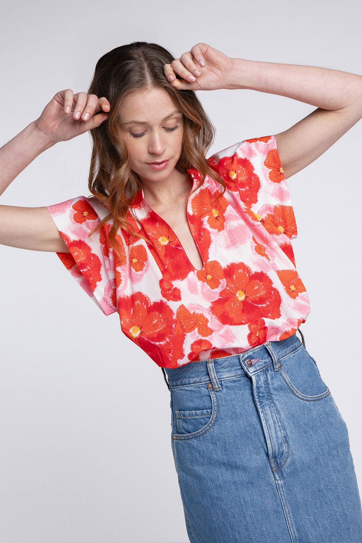 Top Rose Red Blossom
