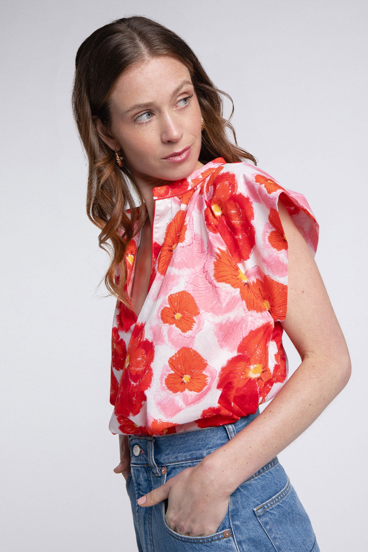 Top Rose Red Blossom