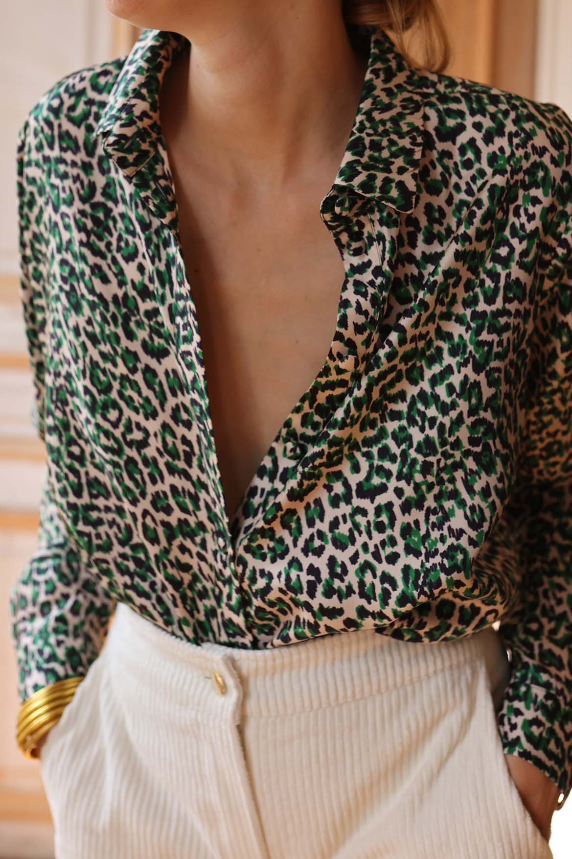 Ava Pardoleo Silk Shirt