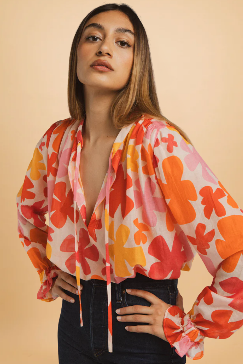 Suzanne Flower Power Blouse