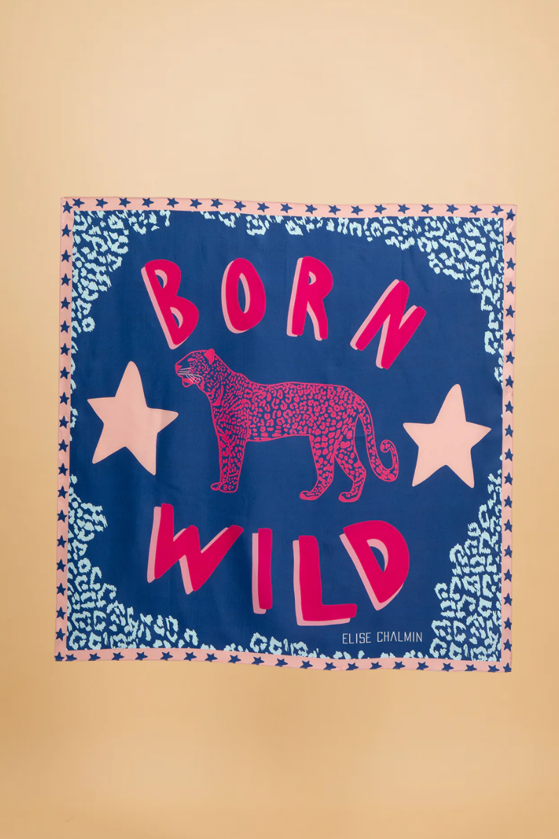 Jerry Born Wild Scarf 90 x 90