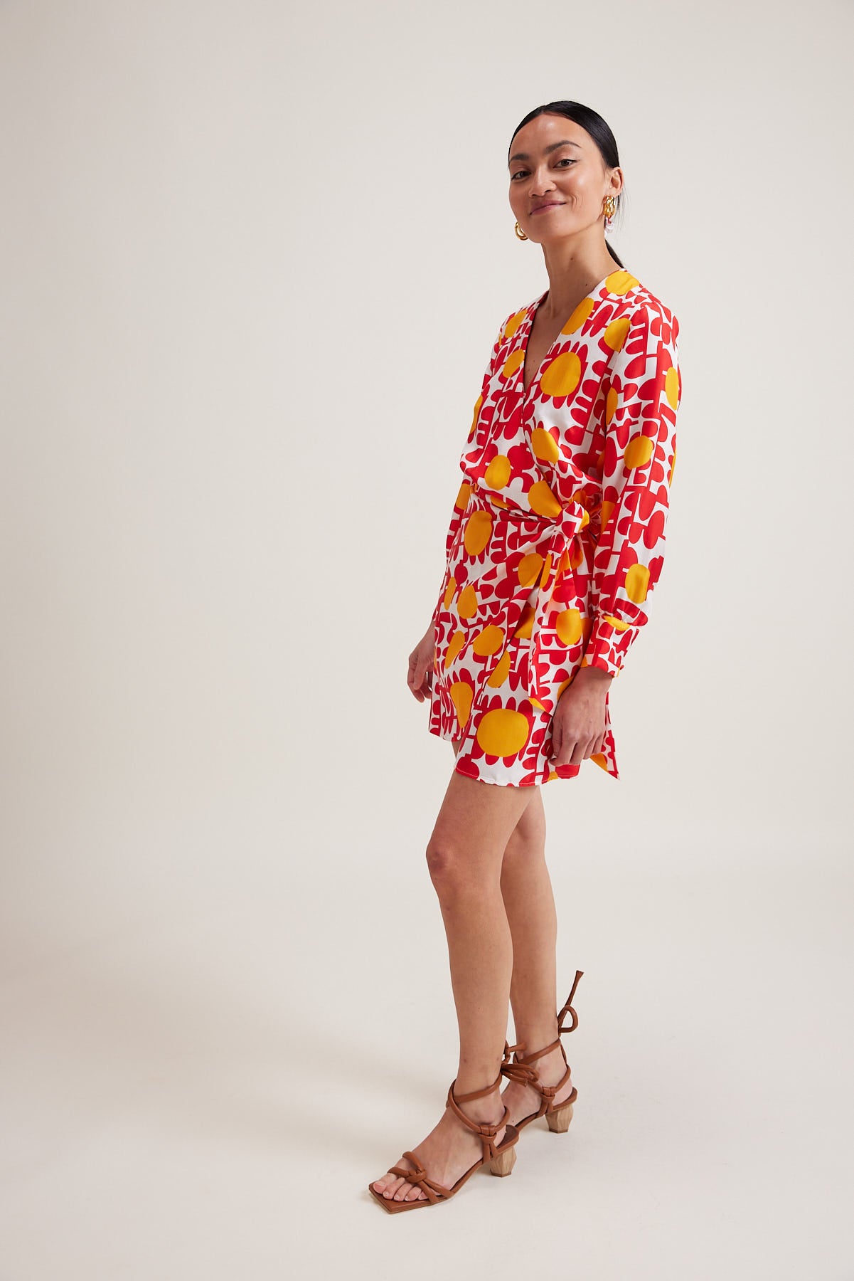 Romane Red Sun Dress