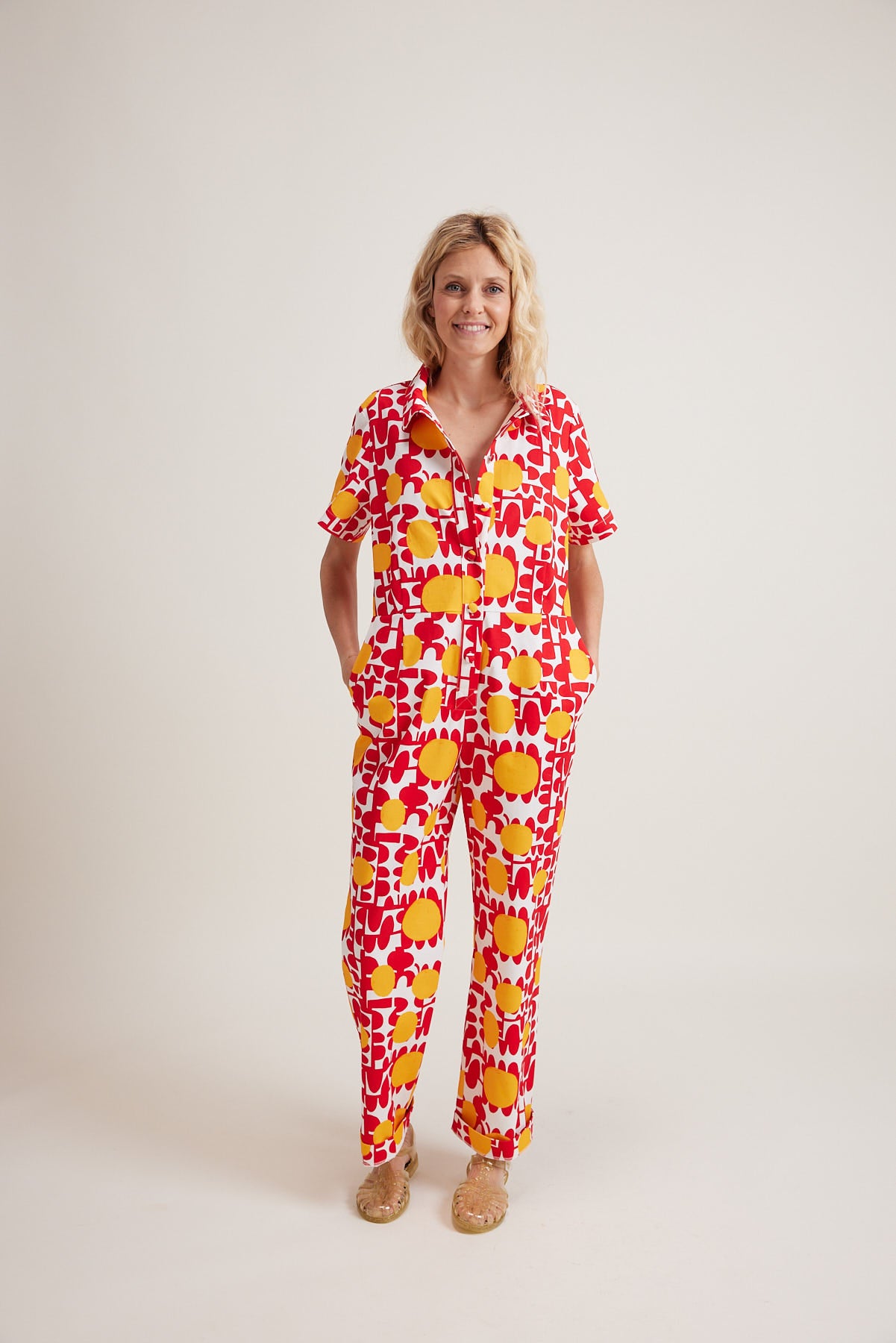 Willow Red Sun Jumpsuit