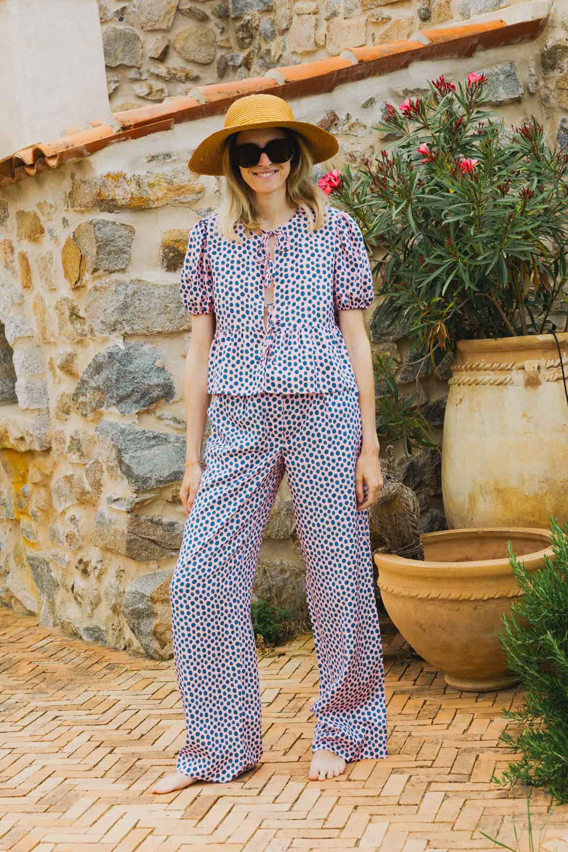 Ensemble Aimée + Tilda Flower Drops