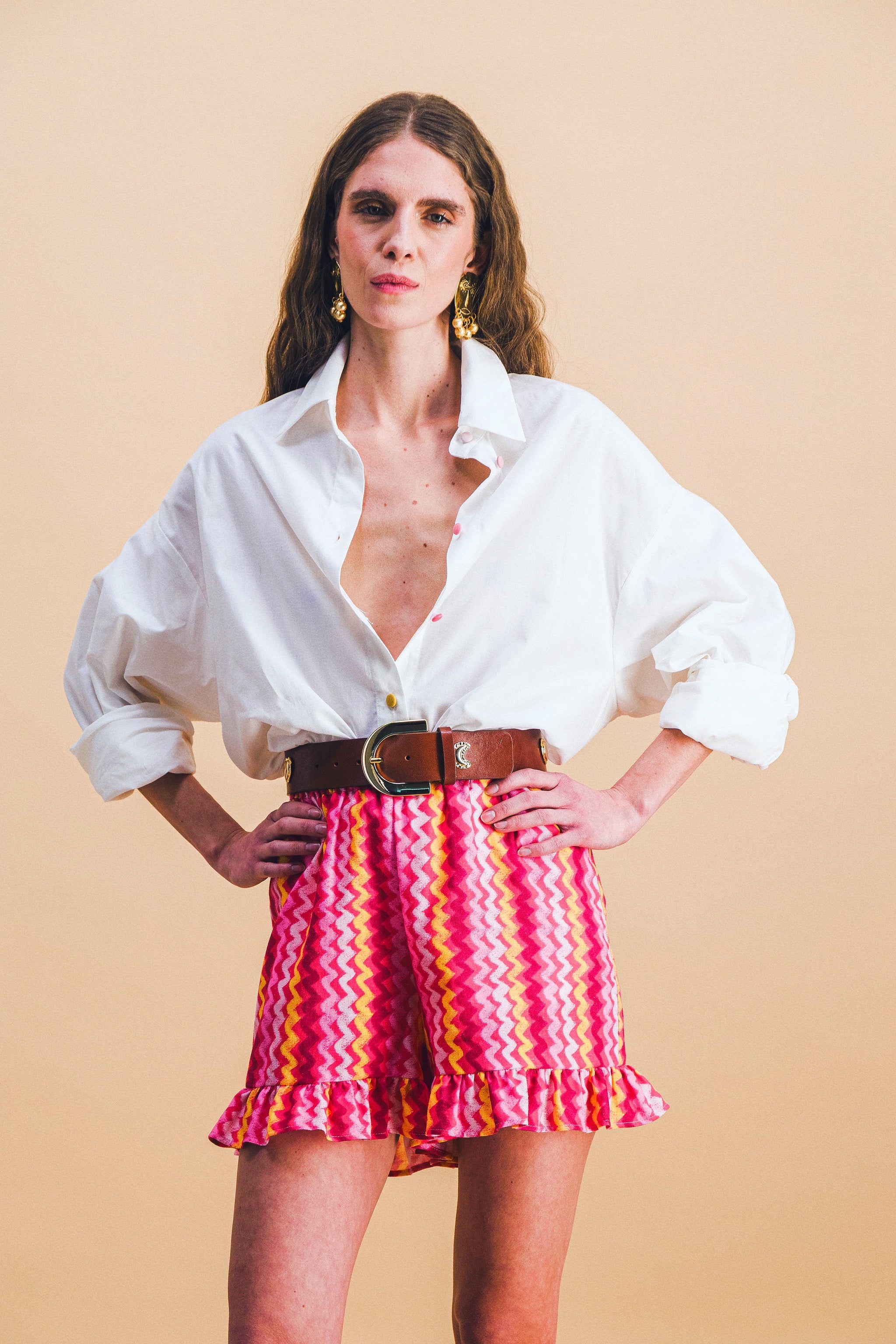Ensemble chemise Maud + short Dario Orphism Lines