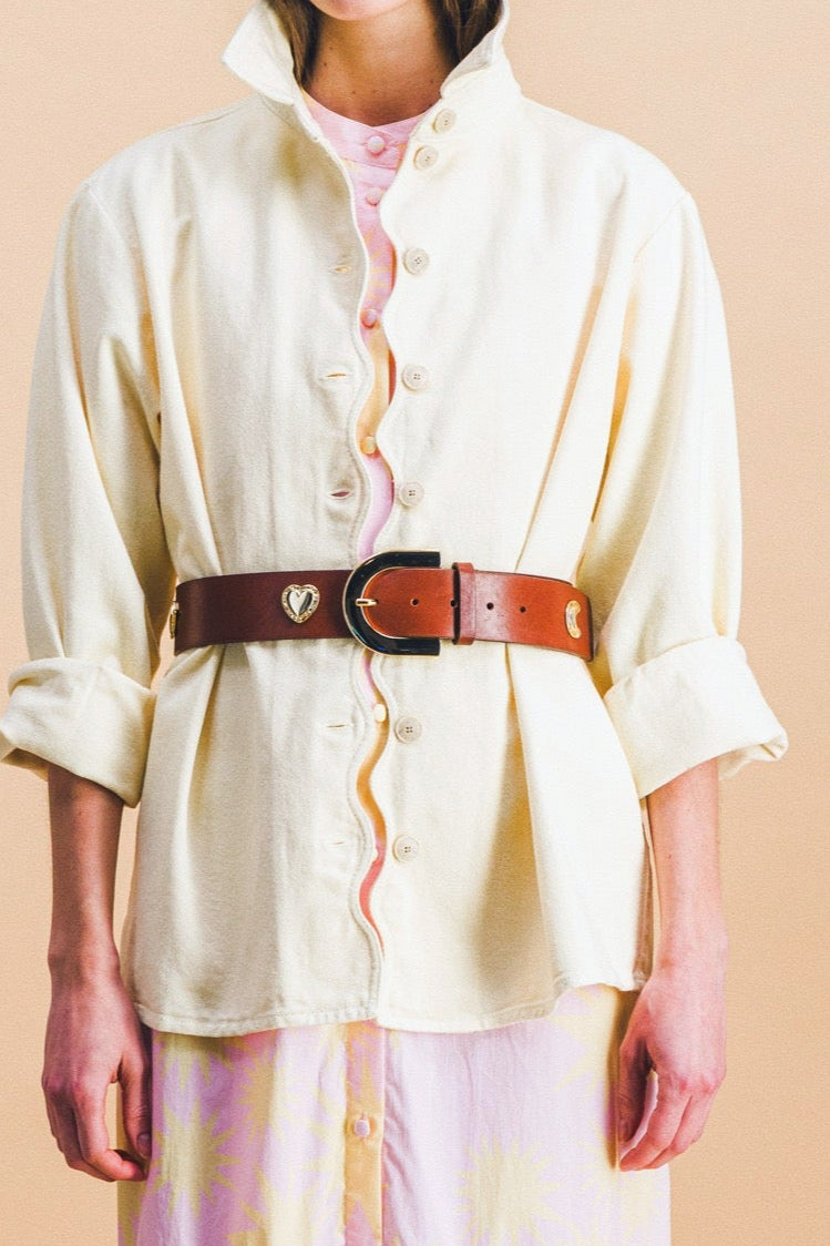 Ceinture AUDE CAMEL - Précommande