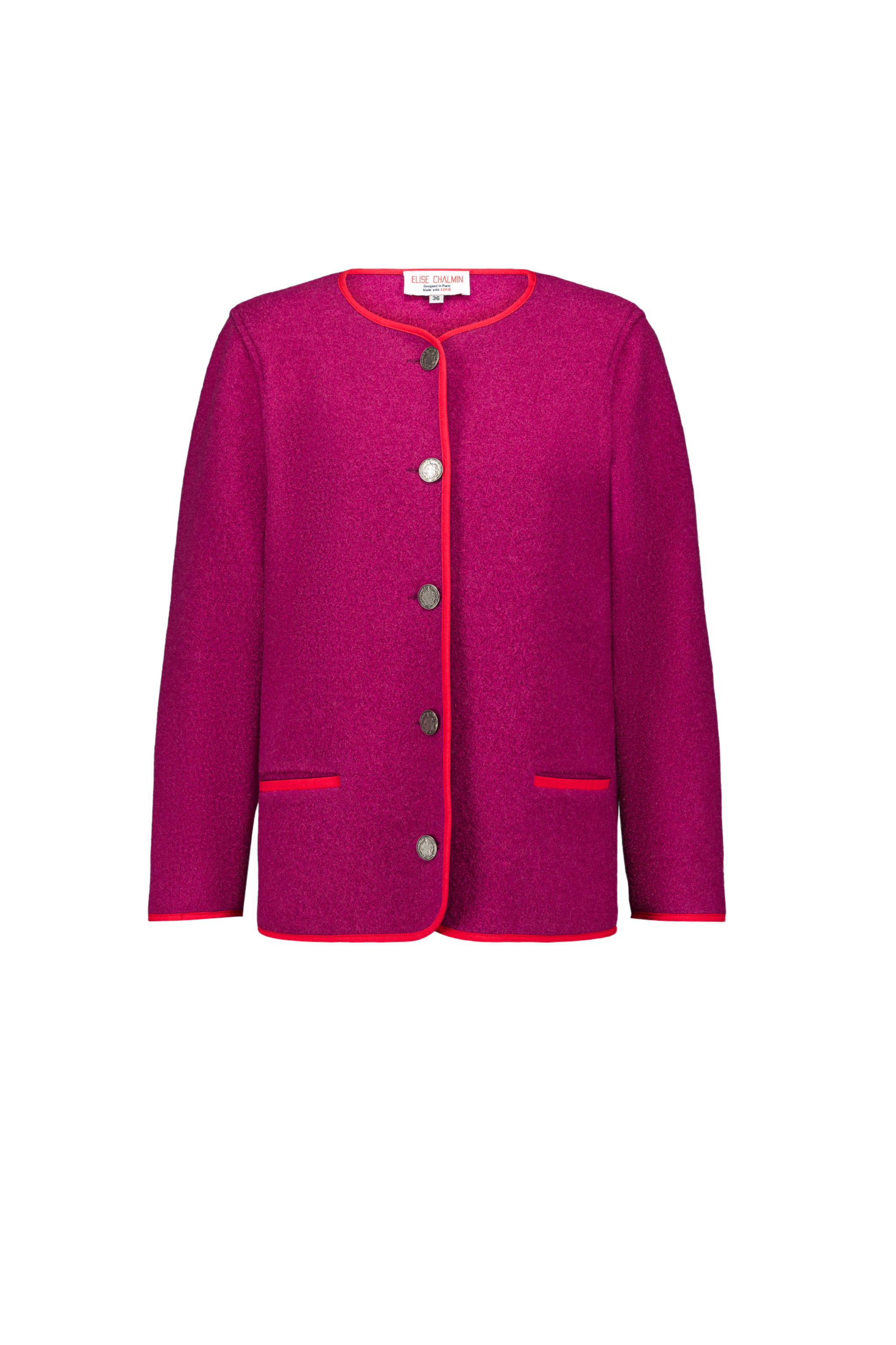 VESTE RODRIGUE MAGENTA