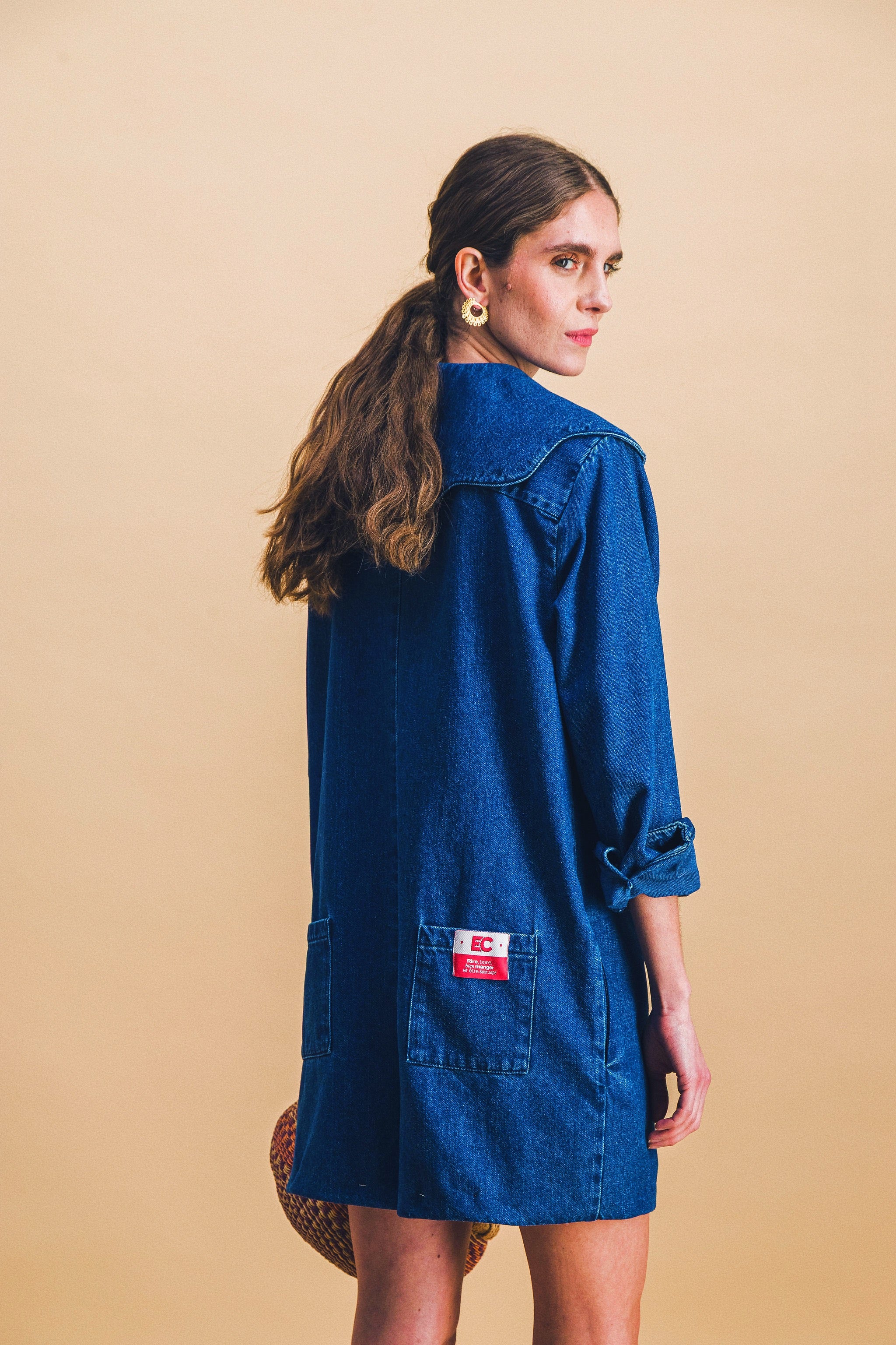 ODILE denim jumpsuit