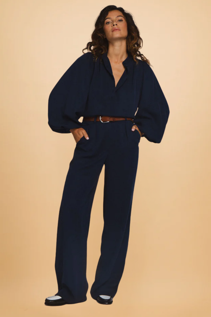 Tilda Navy Pants