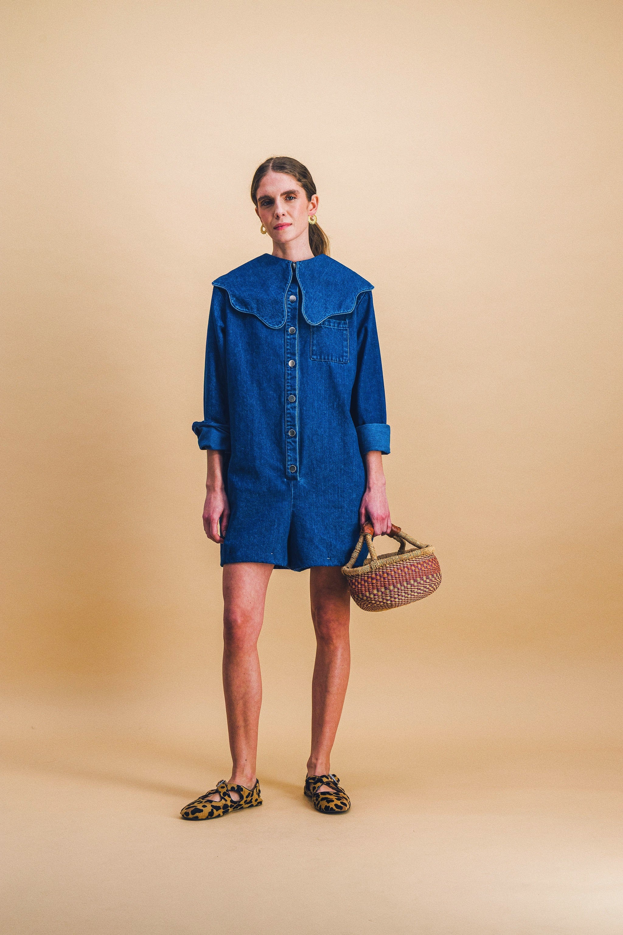 ODILE denim jumpsuit