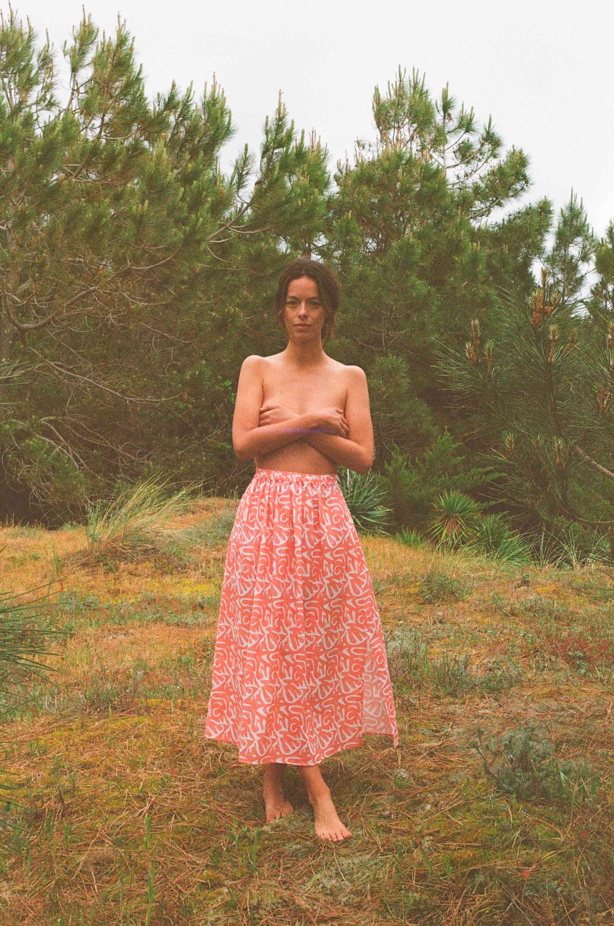 Jupe Cécilia Organic Pink