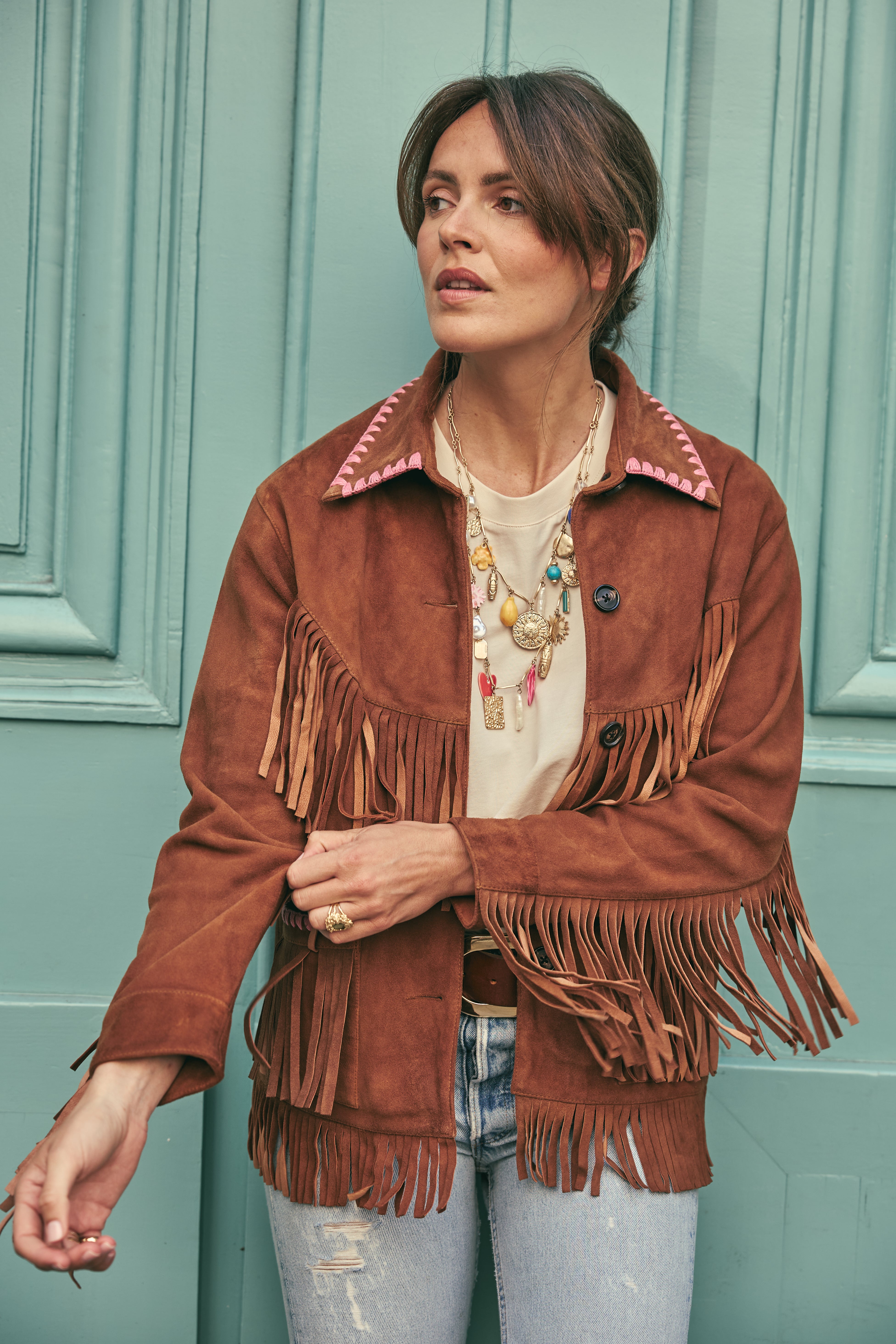 VESTE NOE CAMEL