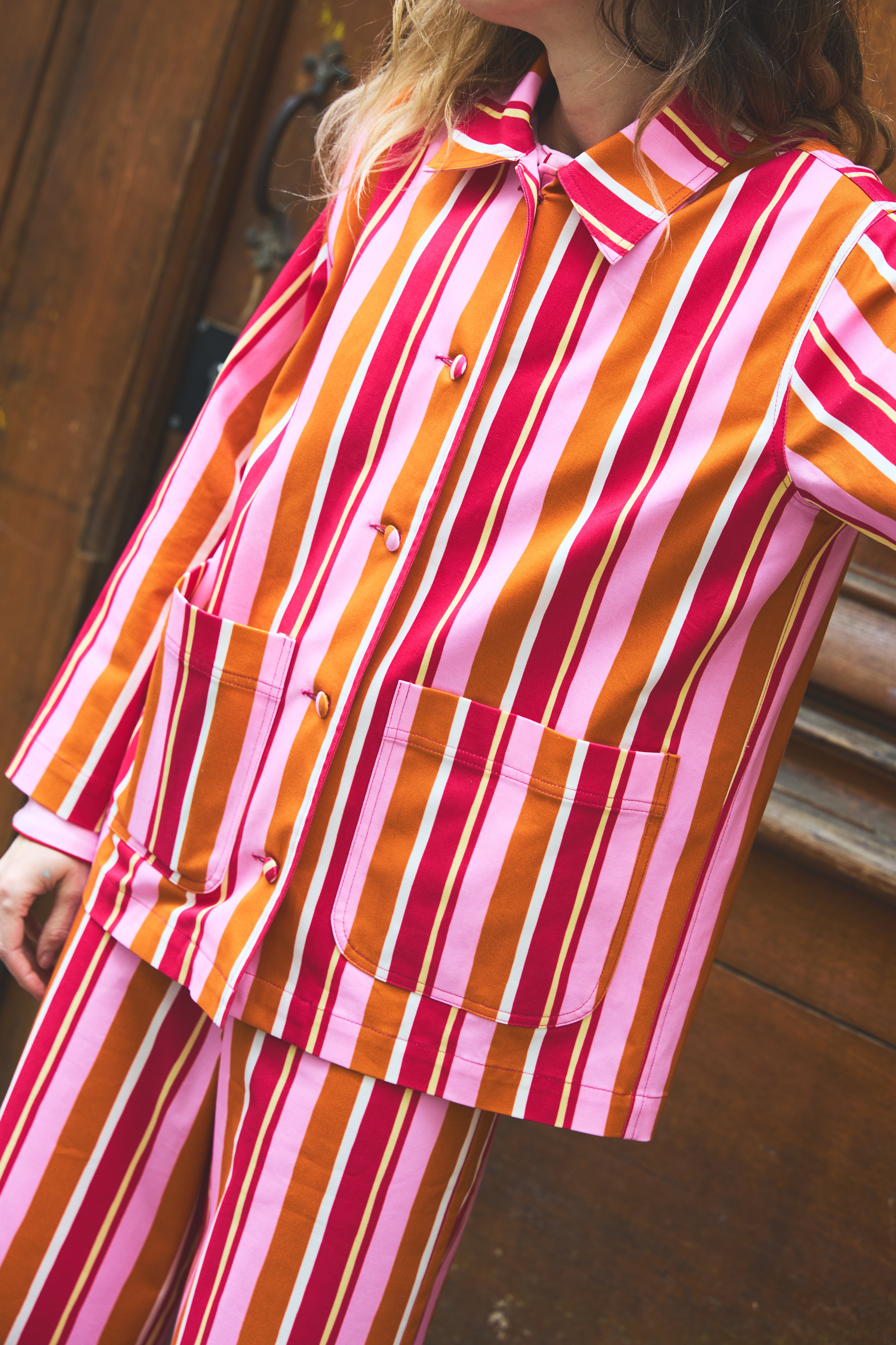VESTE LUCIE STRIPES MULTICO