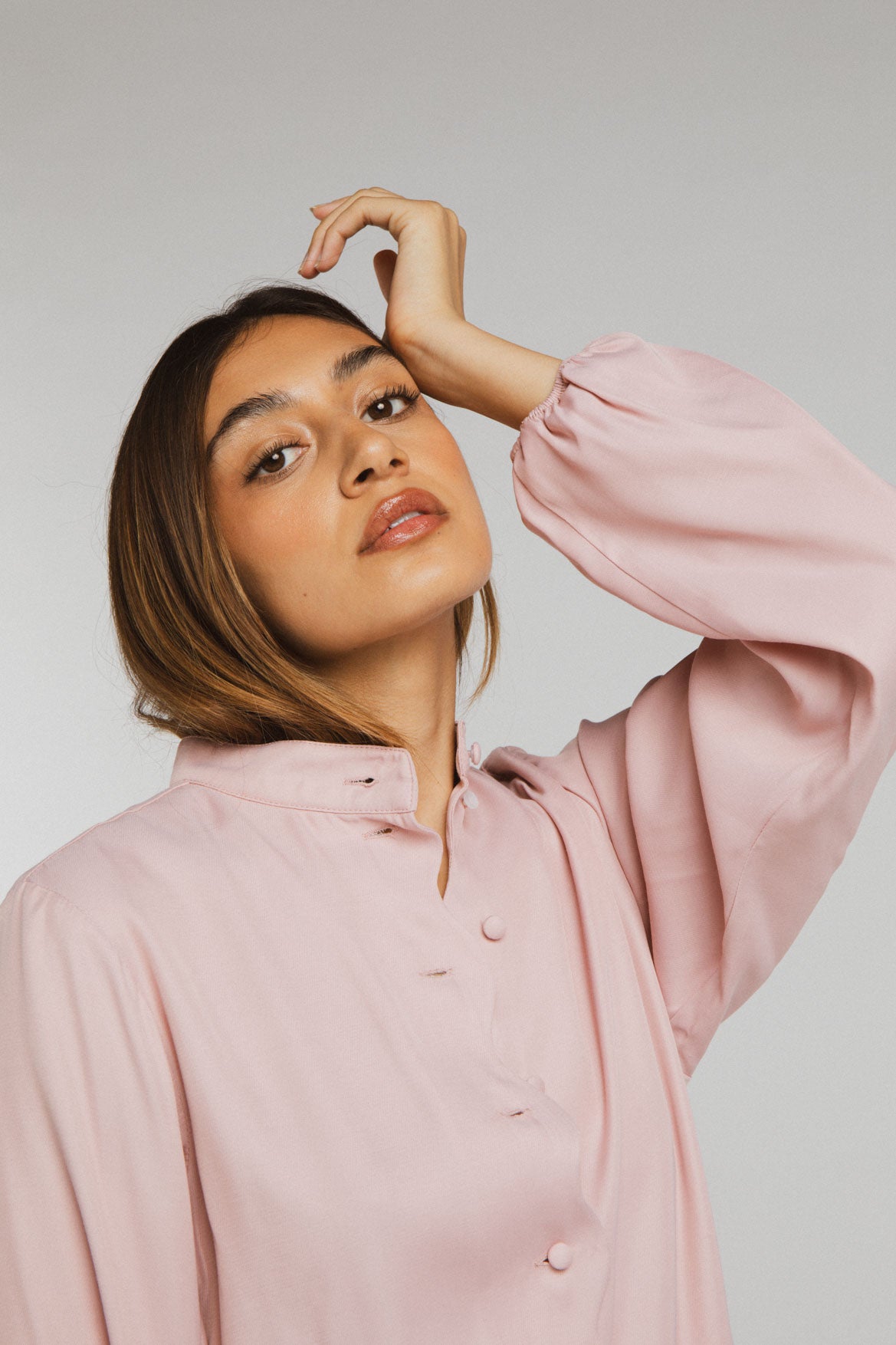 Tatiana pale pink shirt