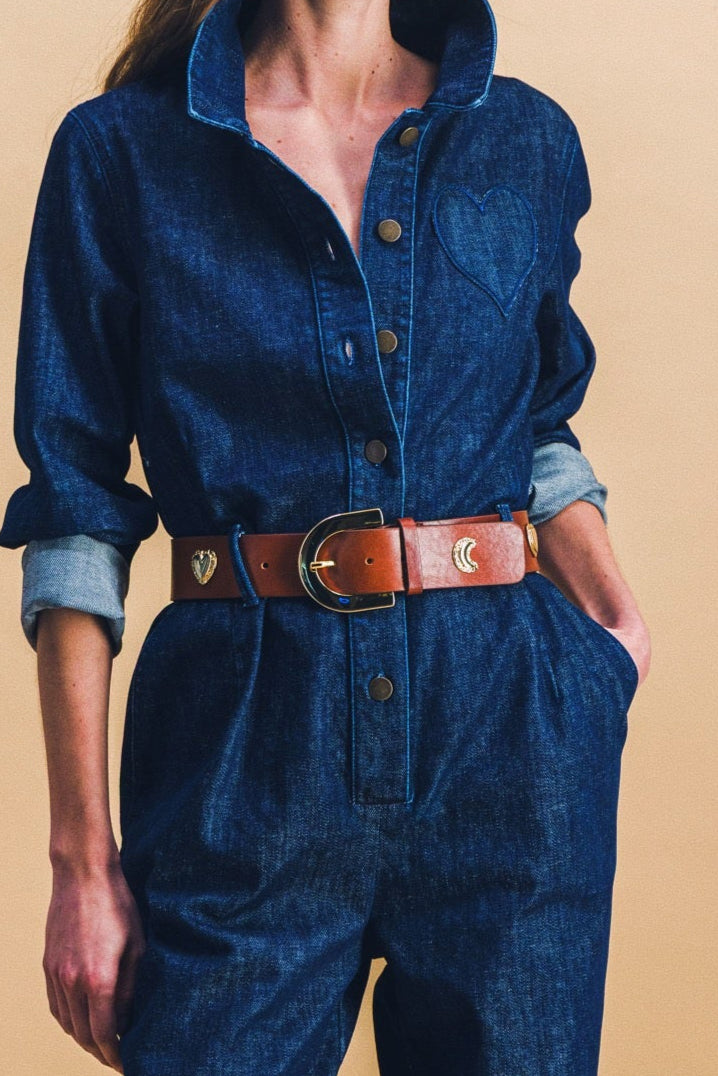 Ceinture AUDE CAMEL - Précommande