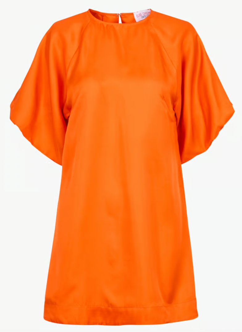 Robe SUZETTE ORANGE VIF