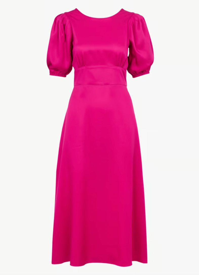 Robe Madeleine cyclamen