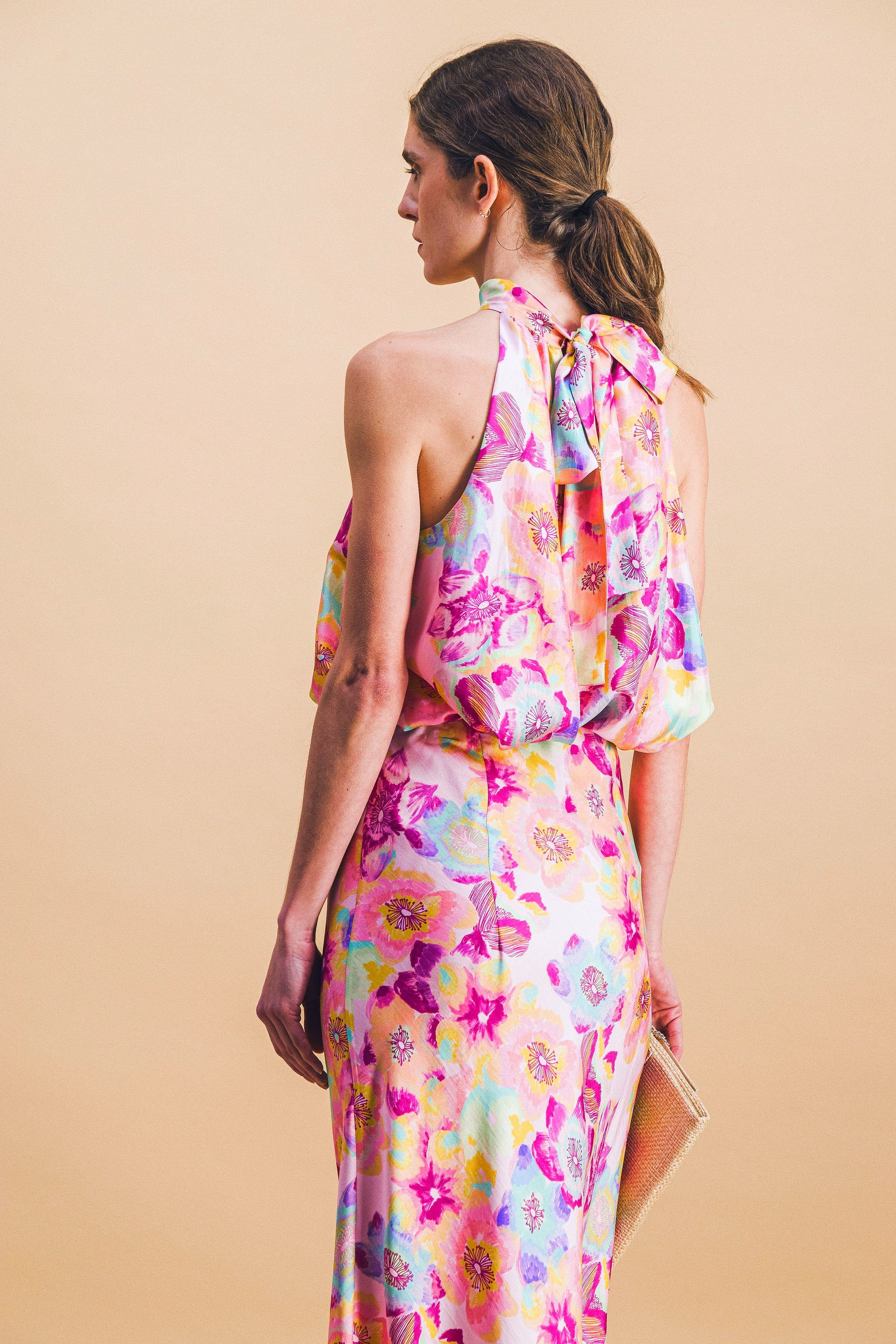 Jupe ANITA pink blossom