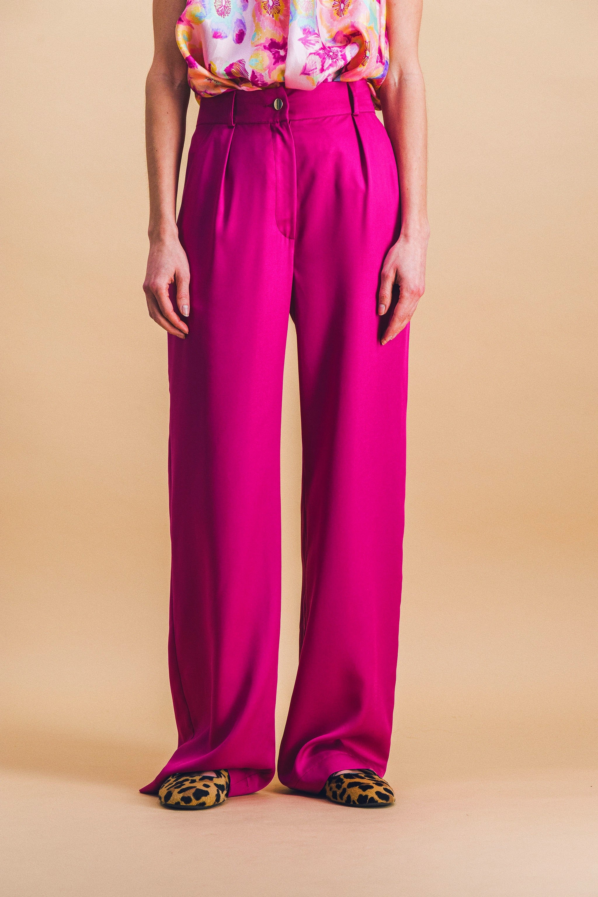 Pantalon TILDA cyclamen