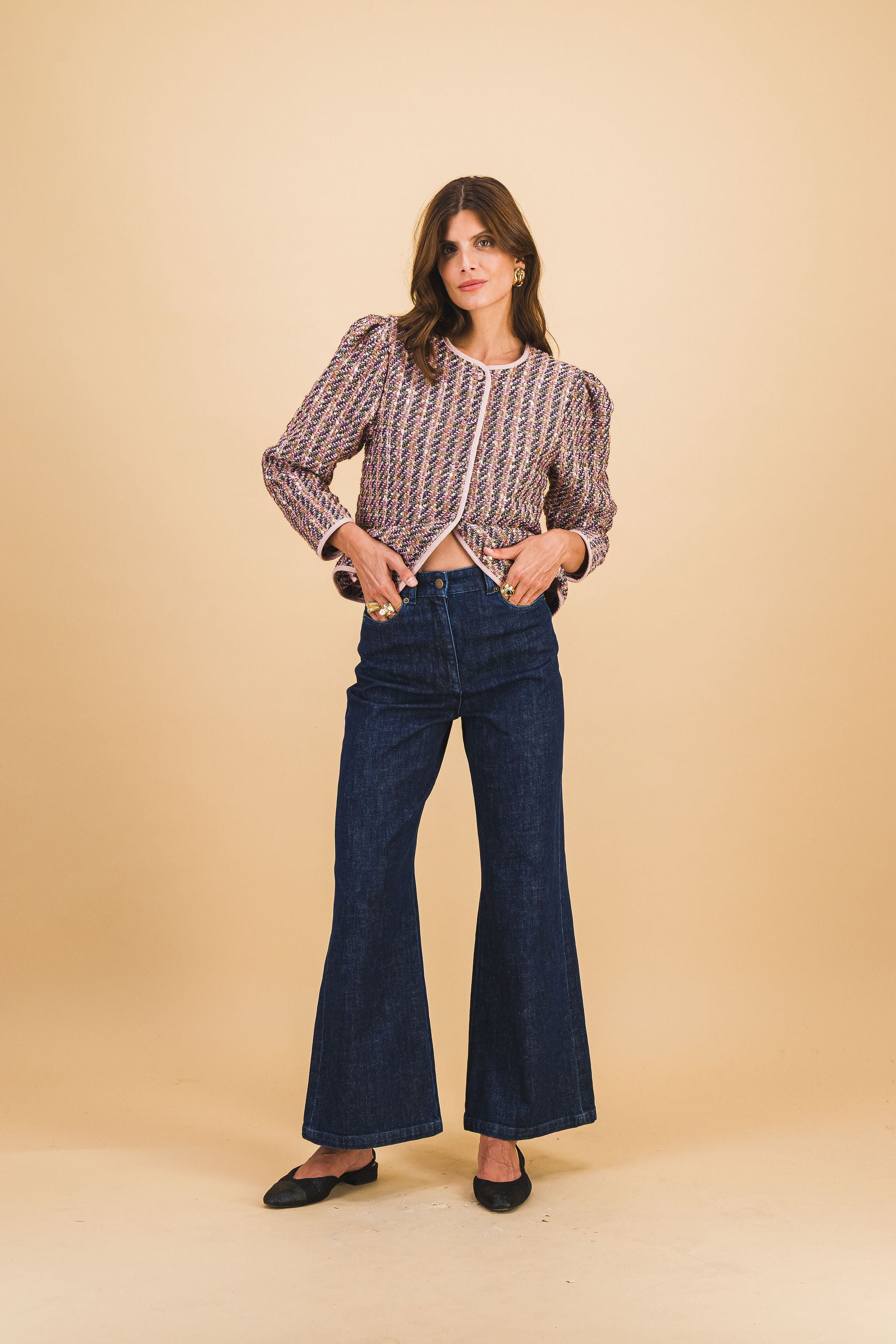 Jean Baptiste in raw denim