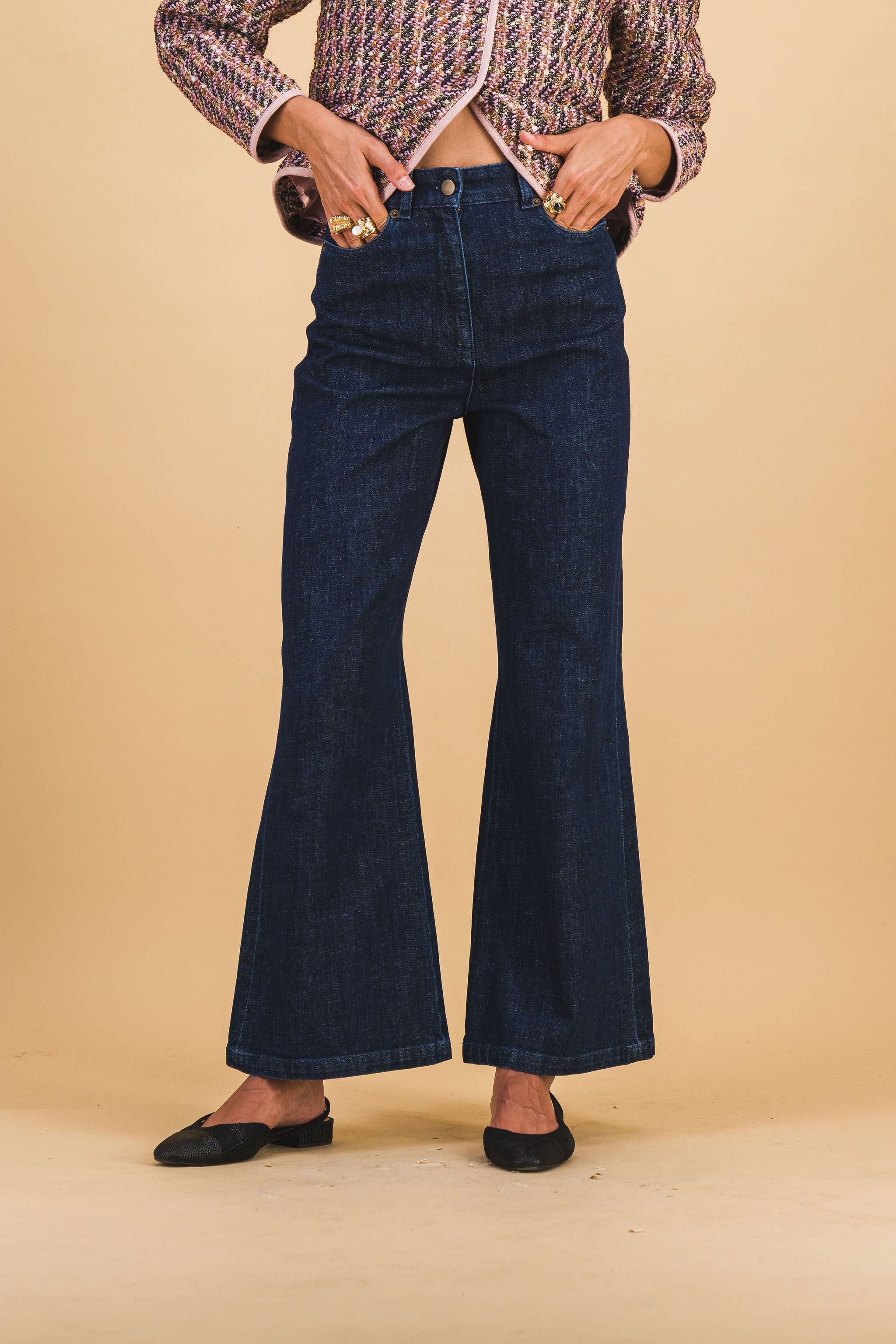 Jean Baptiste in raw denim