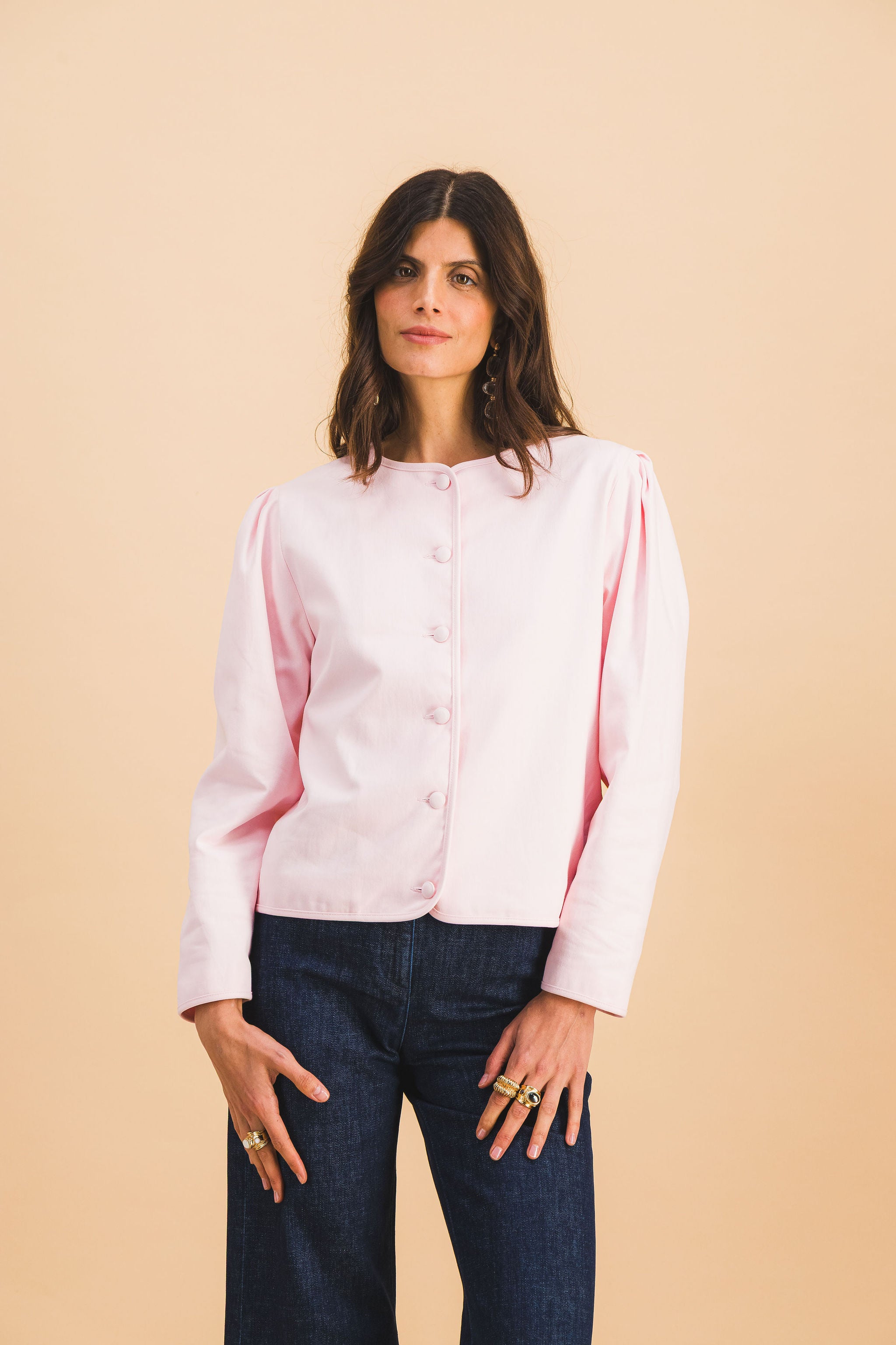 Pale pink Diane jacket