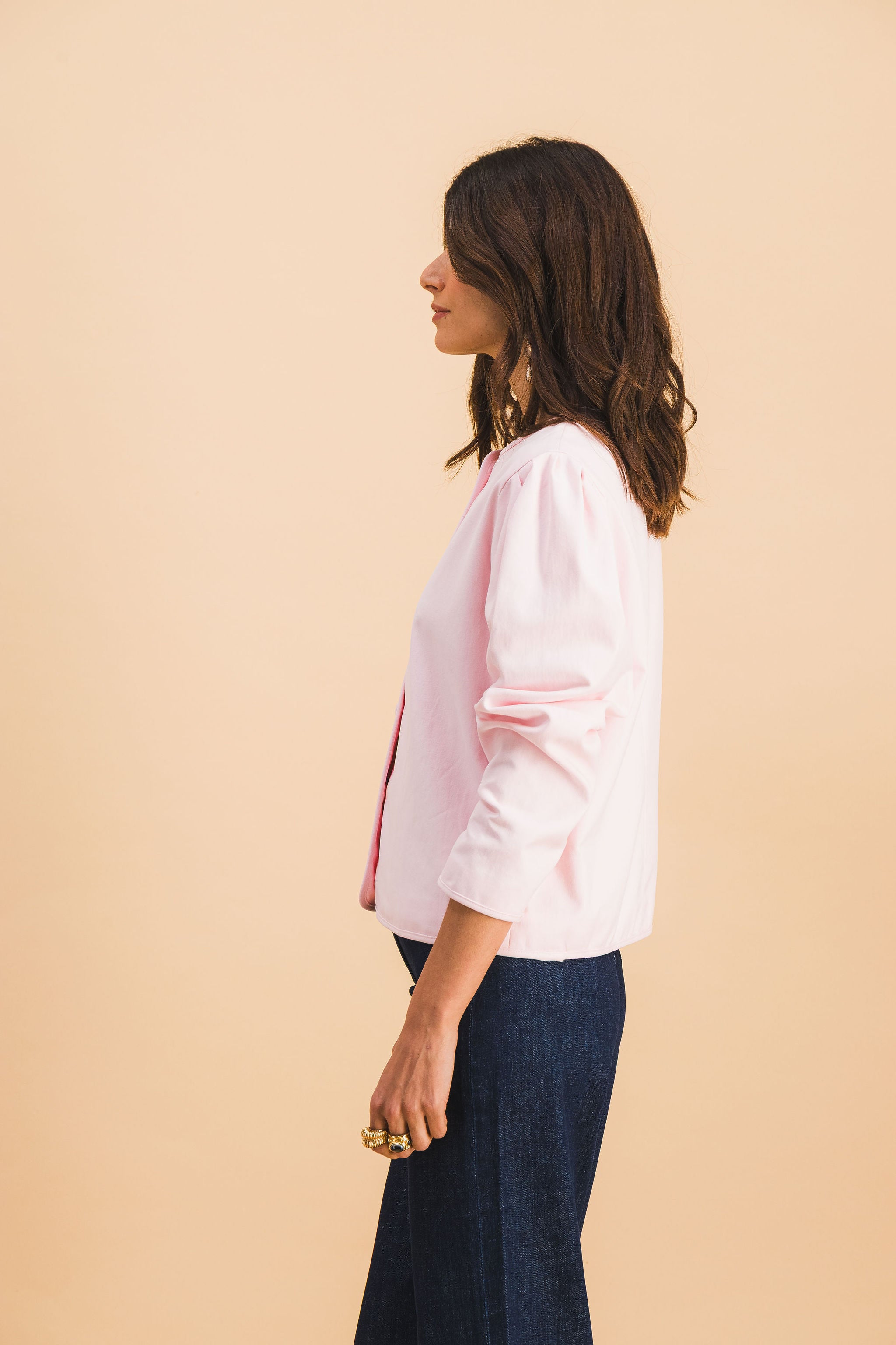 Pale pink Diane jacket