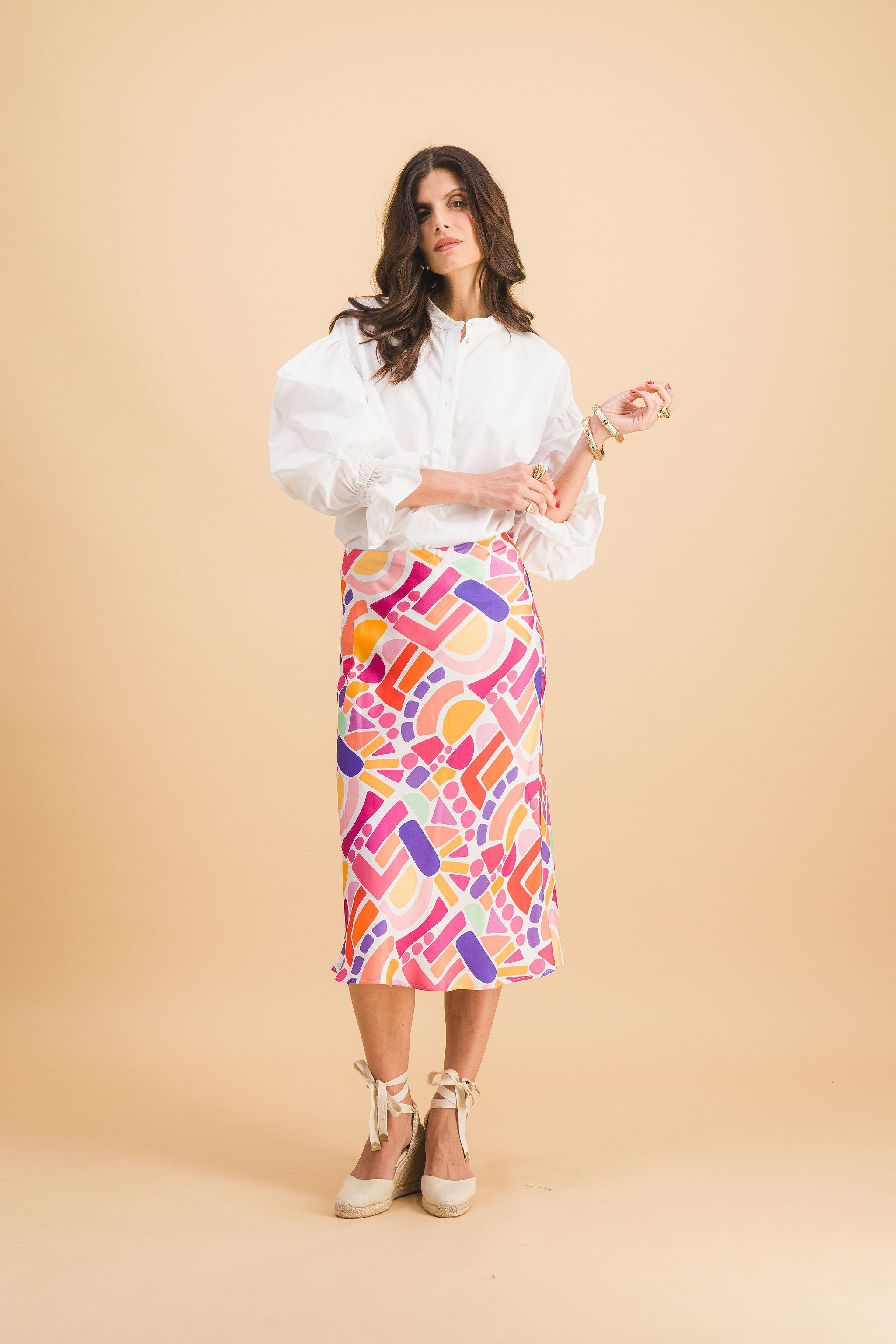 Parisatys Ettore Polychrome Skirt
