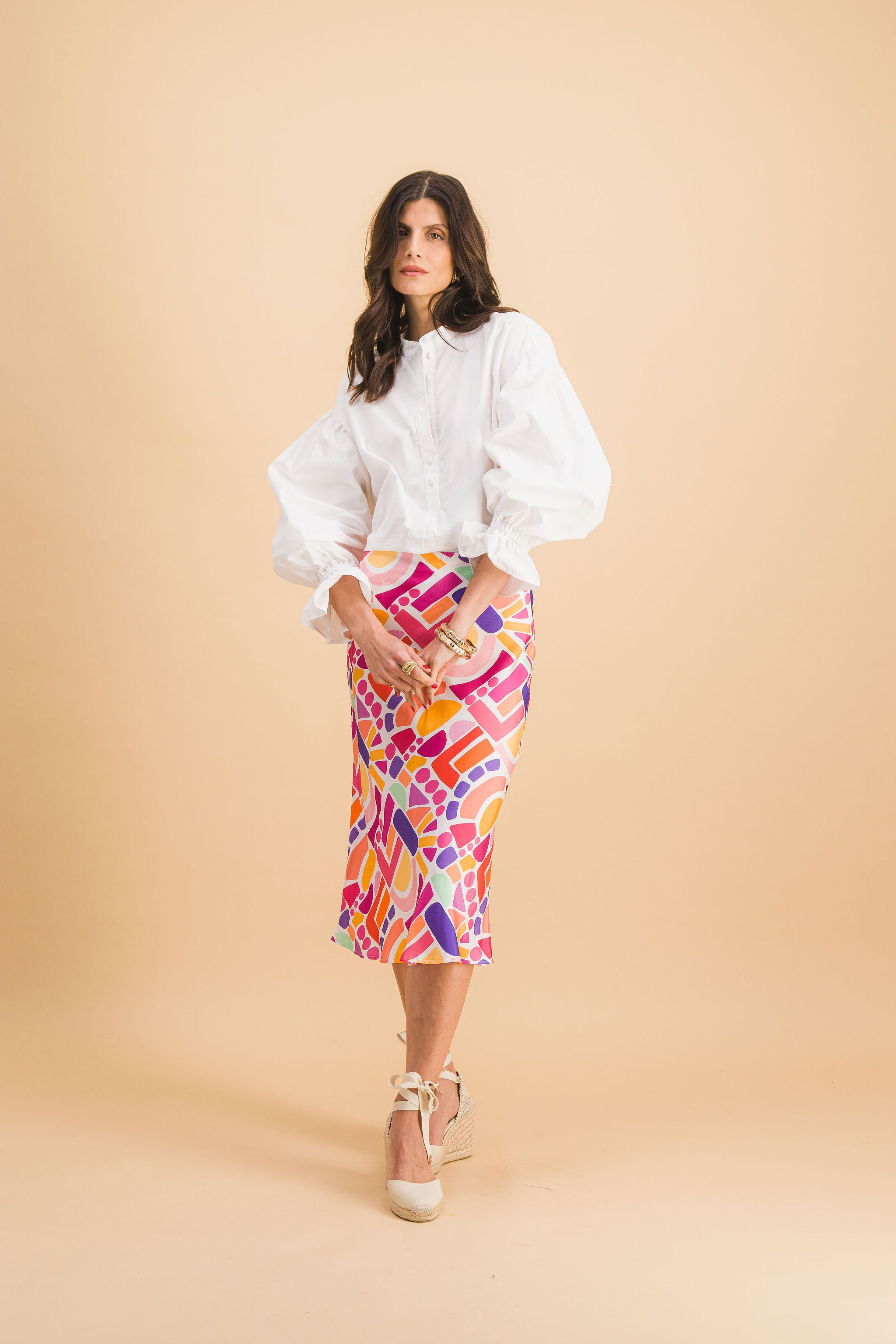 Parisatys Ettore Polychrome Skirt