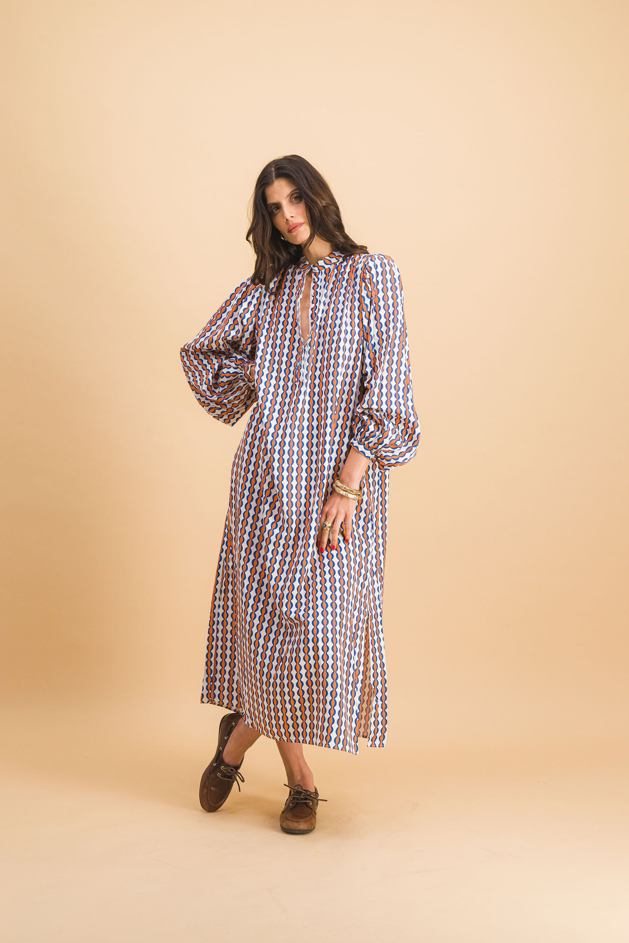 Nina Groovy Stripes Dress