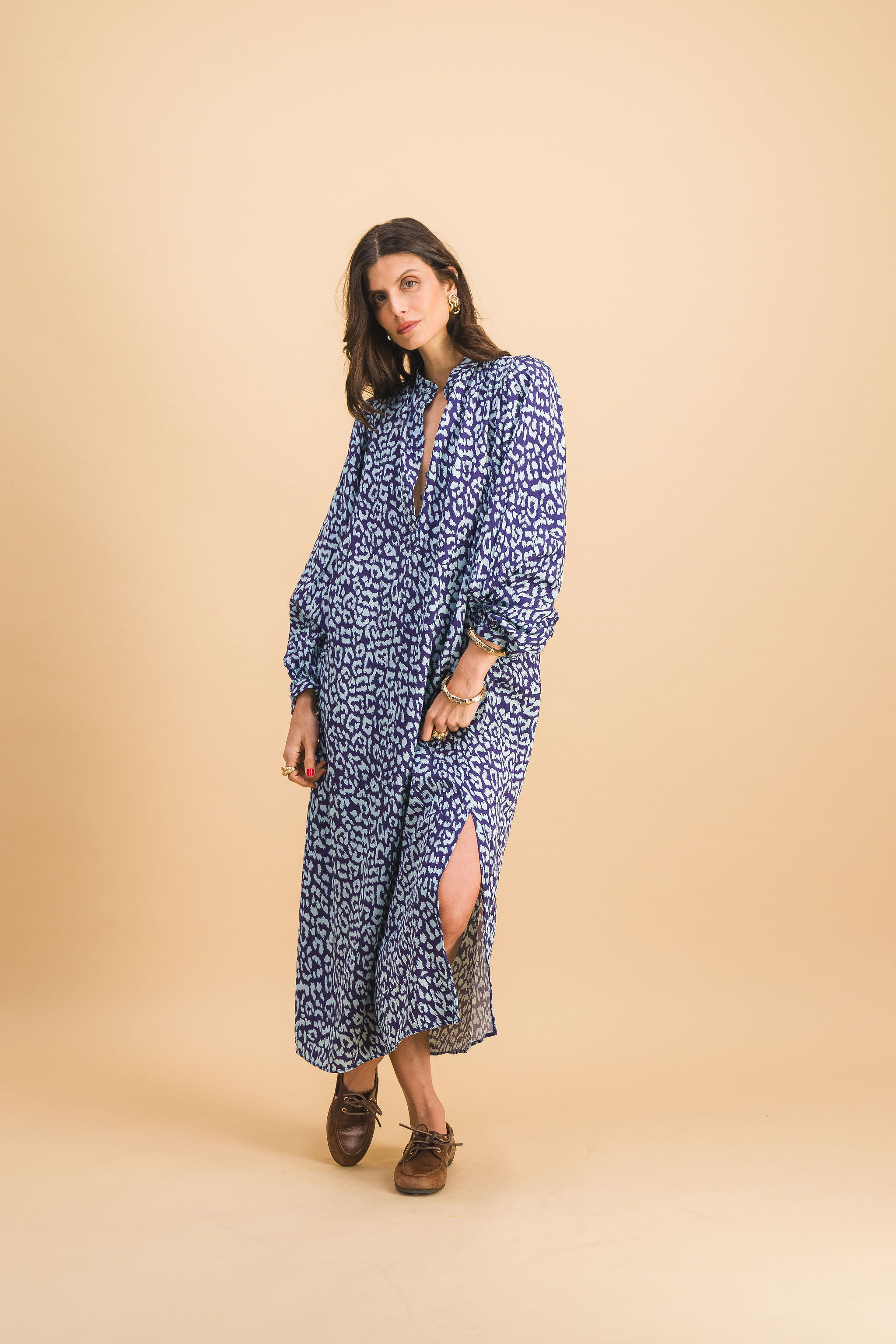 Nina Blue Graou dress