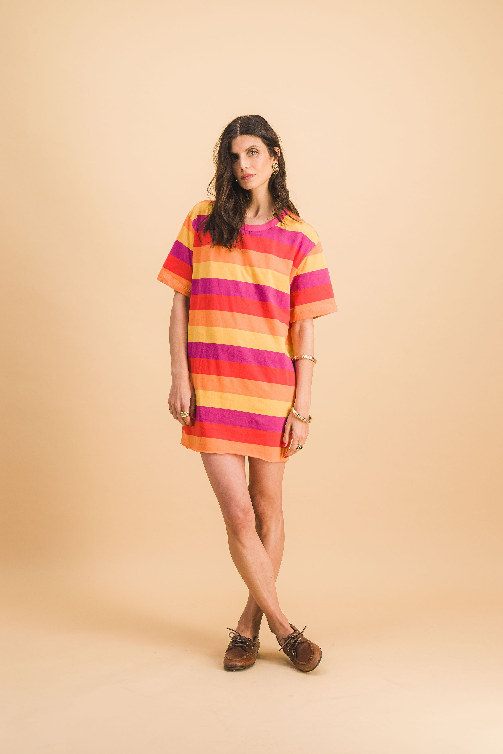 Amalia Stripes Surprise Party Dress