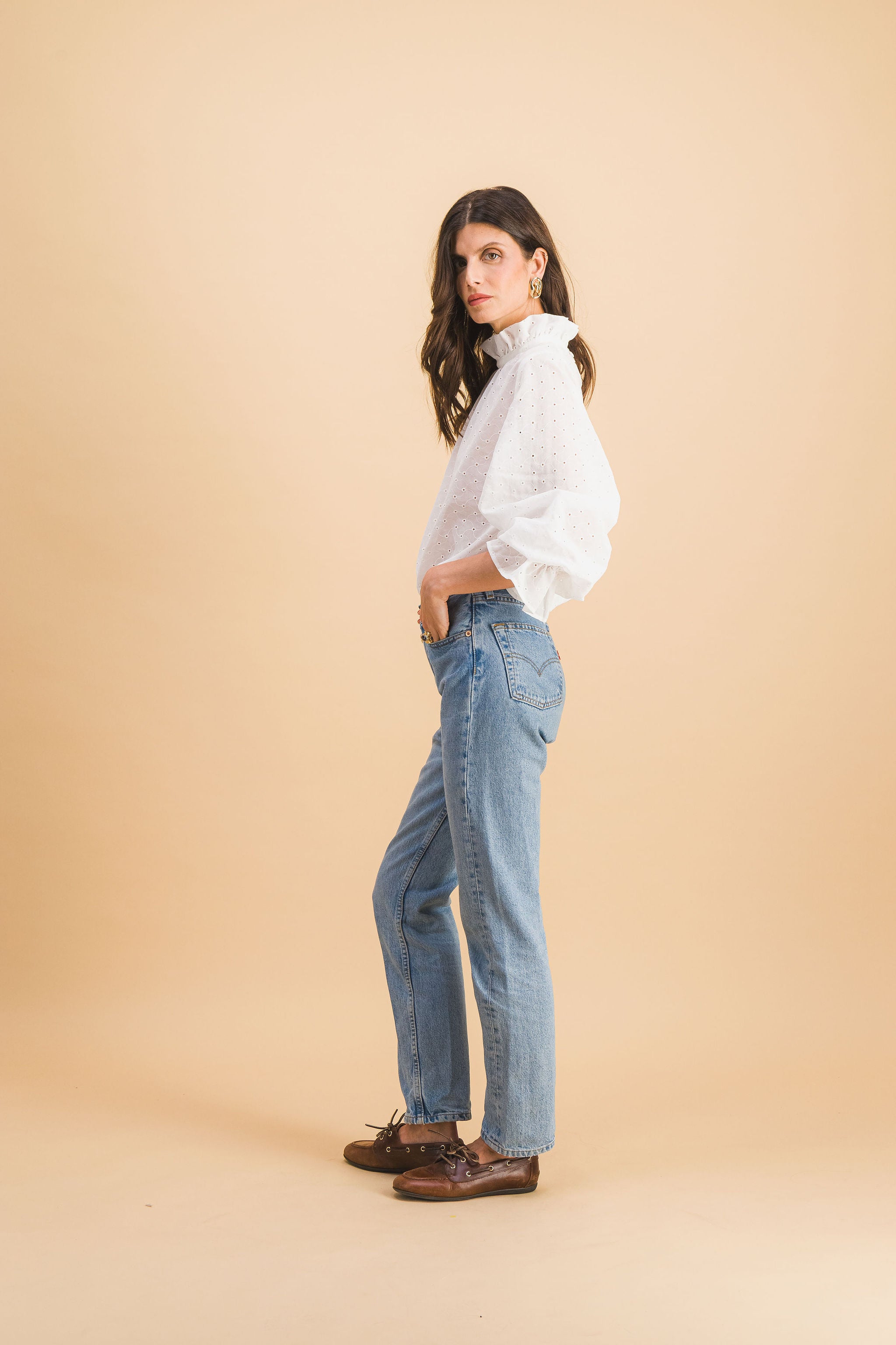BLOUSE JOSEPHA COTON BRODÉ X DONATELLE GODART