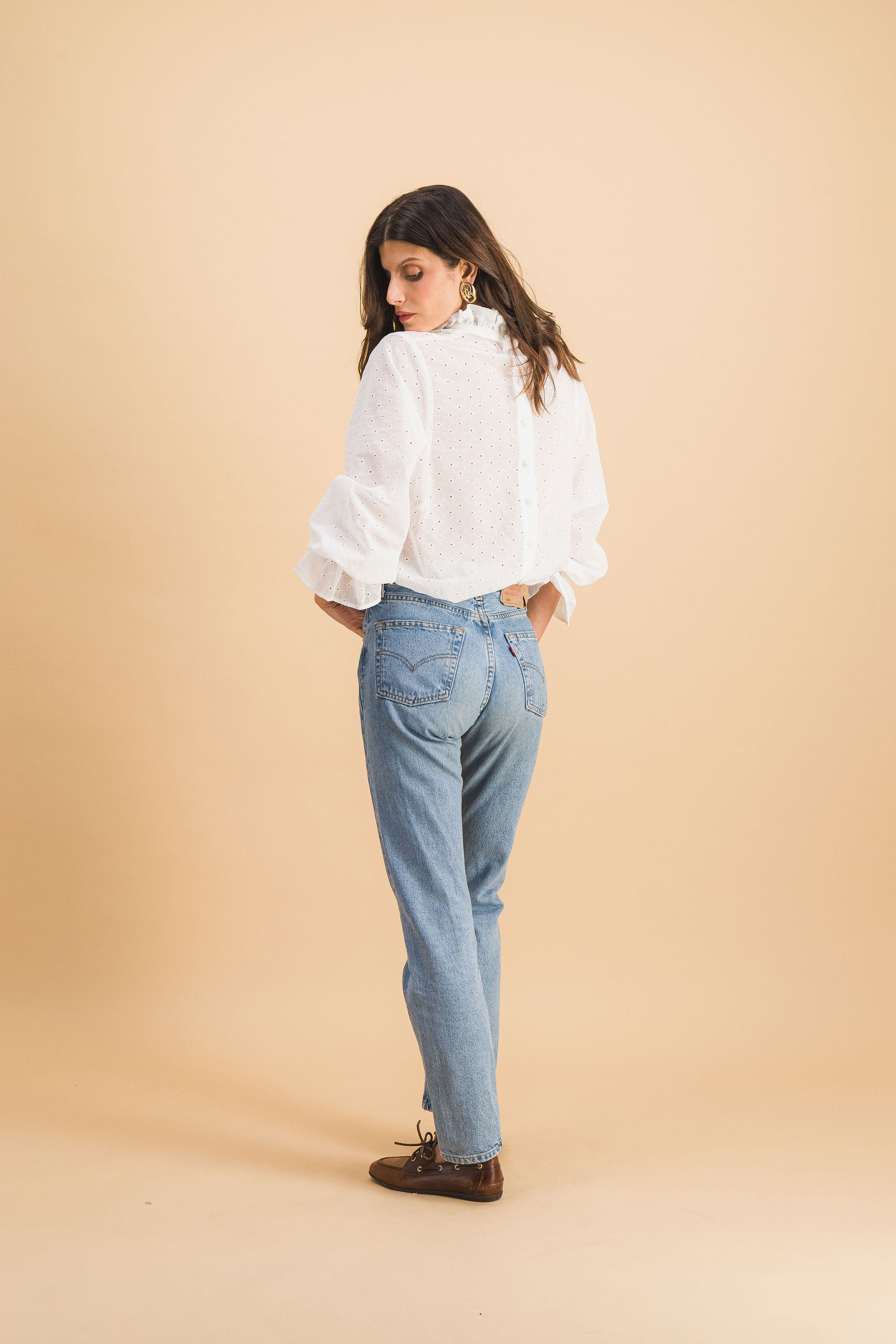 BLOUSE JOSEPHA COTON BRODÉ X DONATELLE GODART