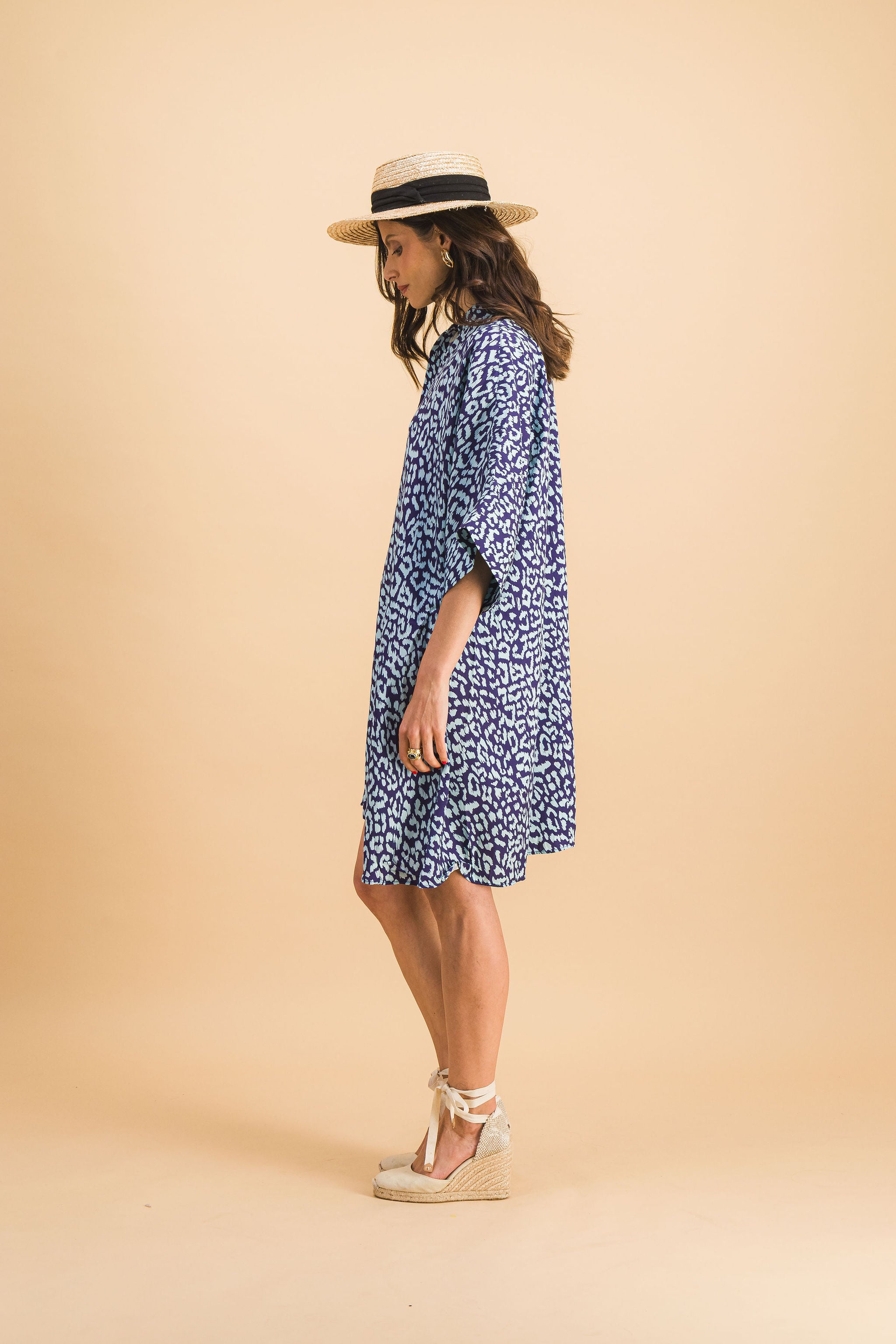 Selena Blue Graou Dress