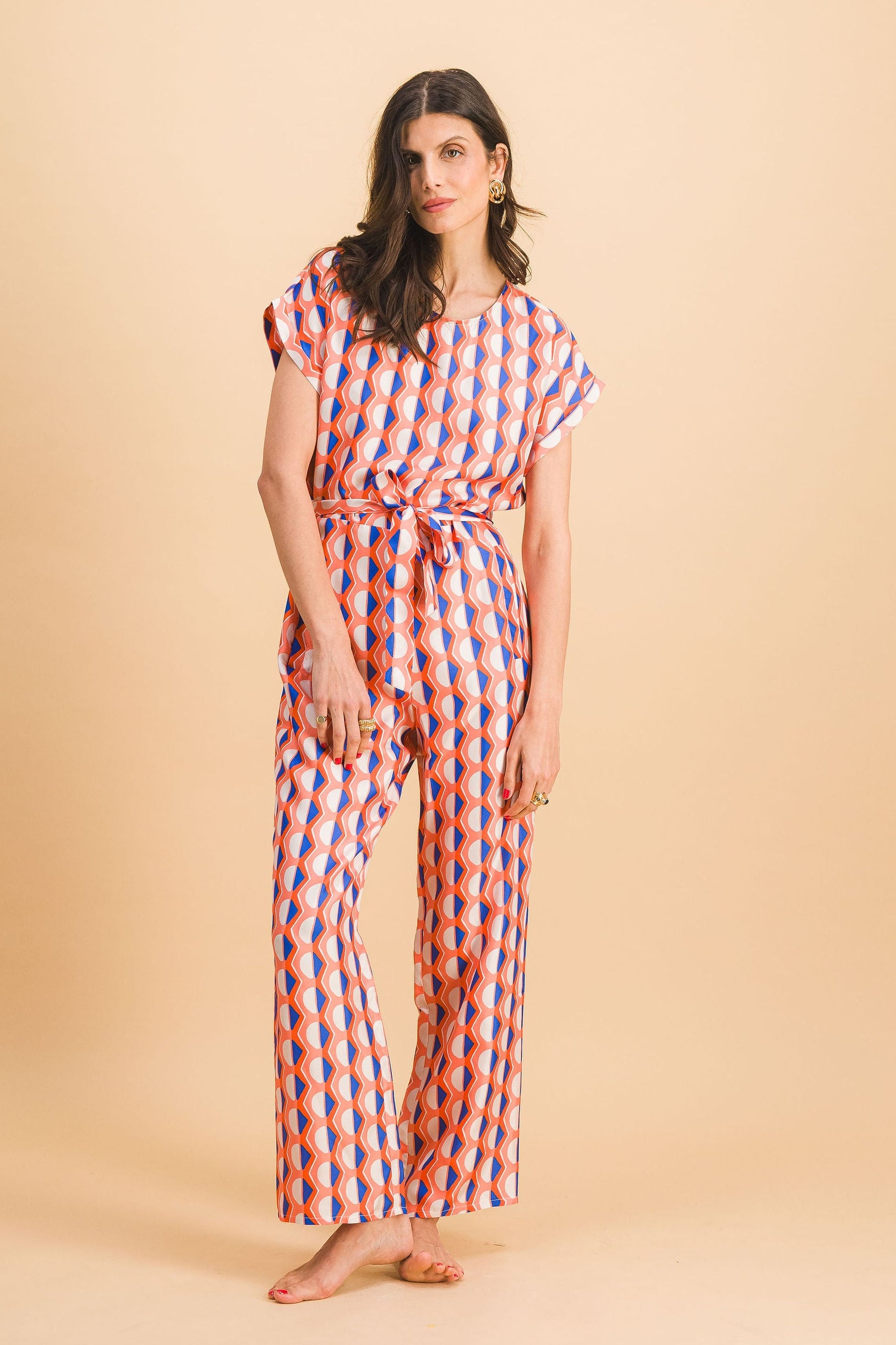 Sasha Sunset Rythm Jumpsuit