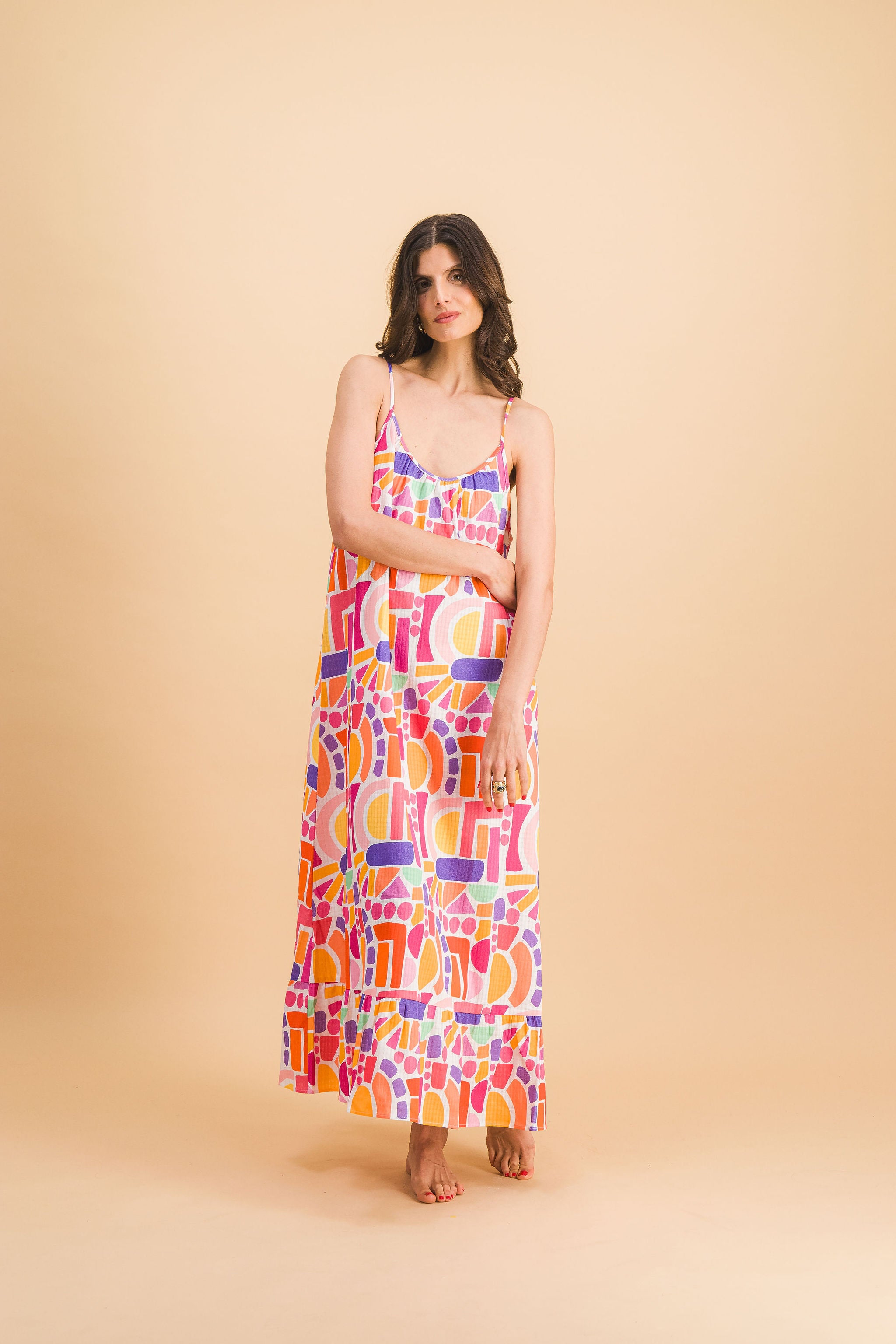 Stella Ettore Polychrome Dress