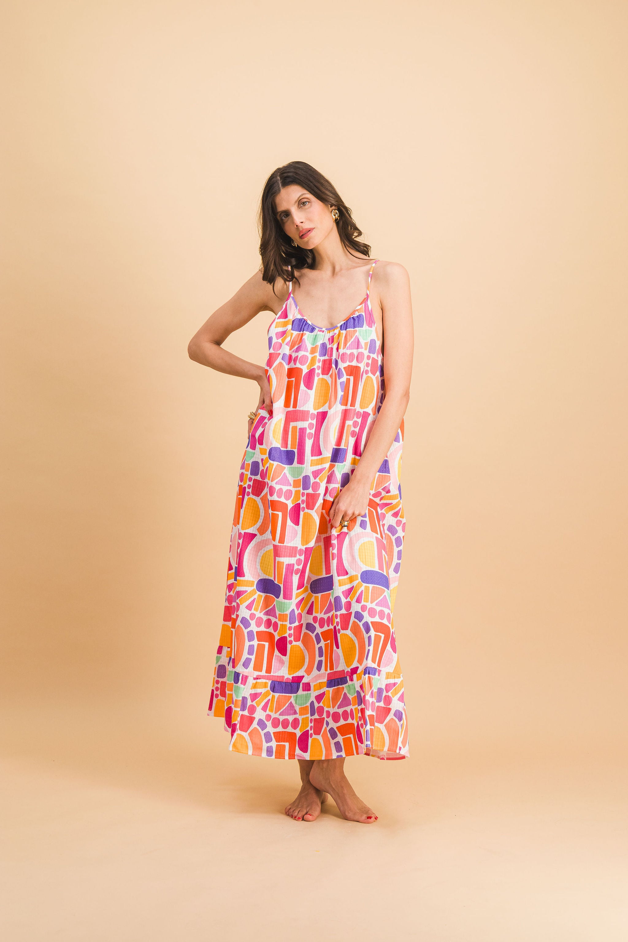 Stella Ettore Polychrome Dress