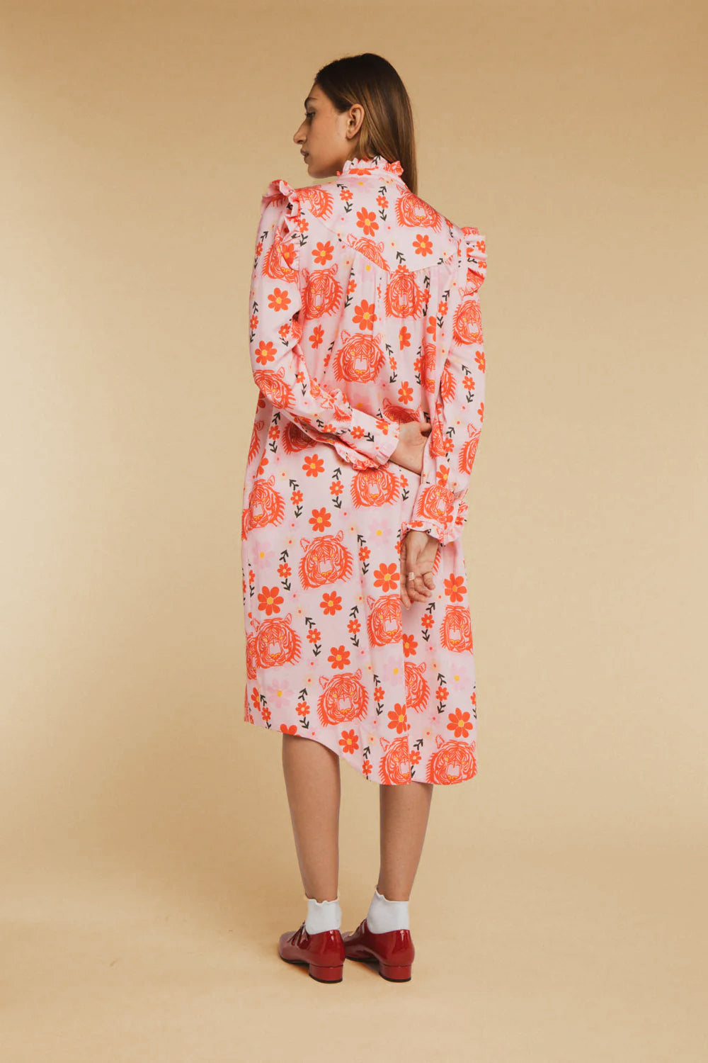 Paola Royal Tiger Dress