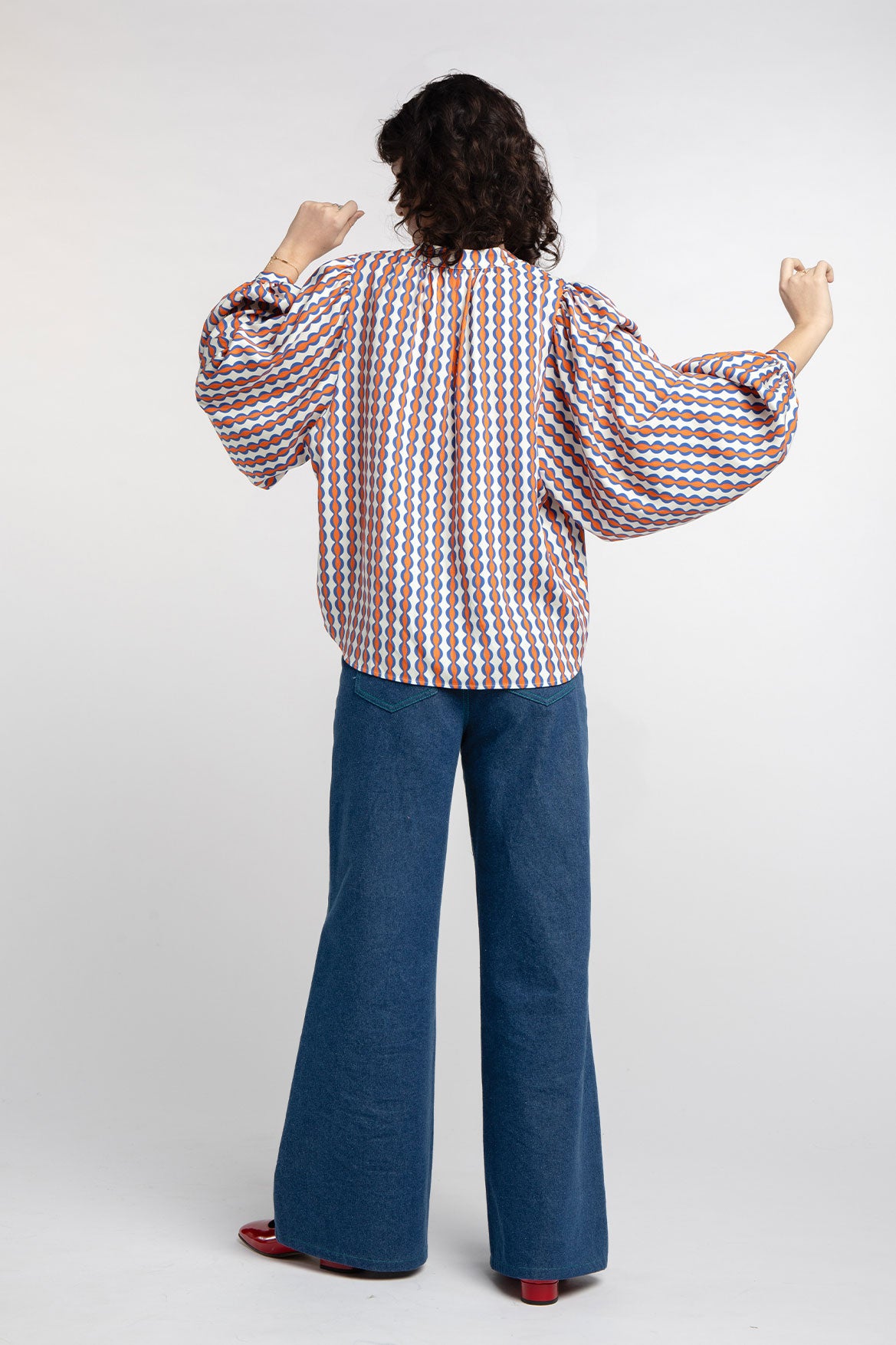 Blouse Paolina Groovy Stripes