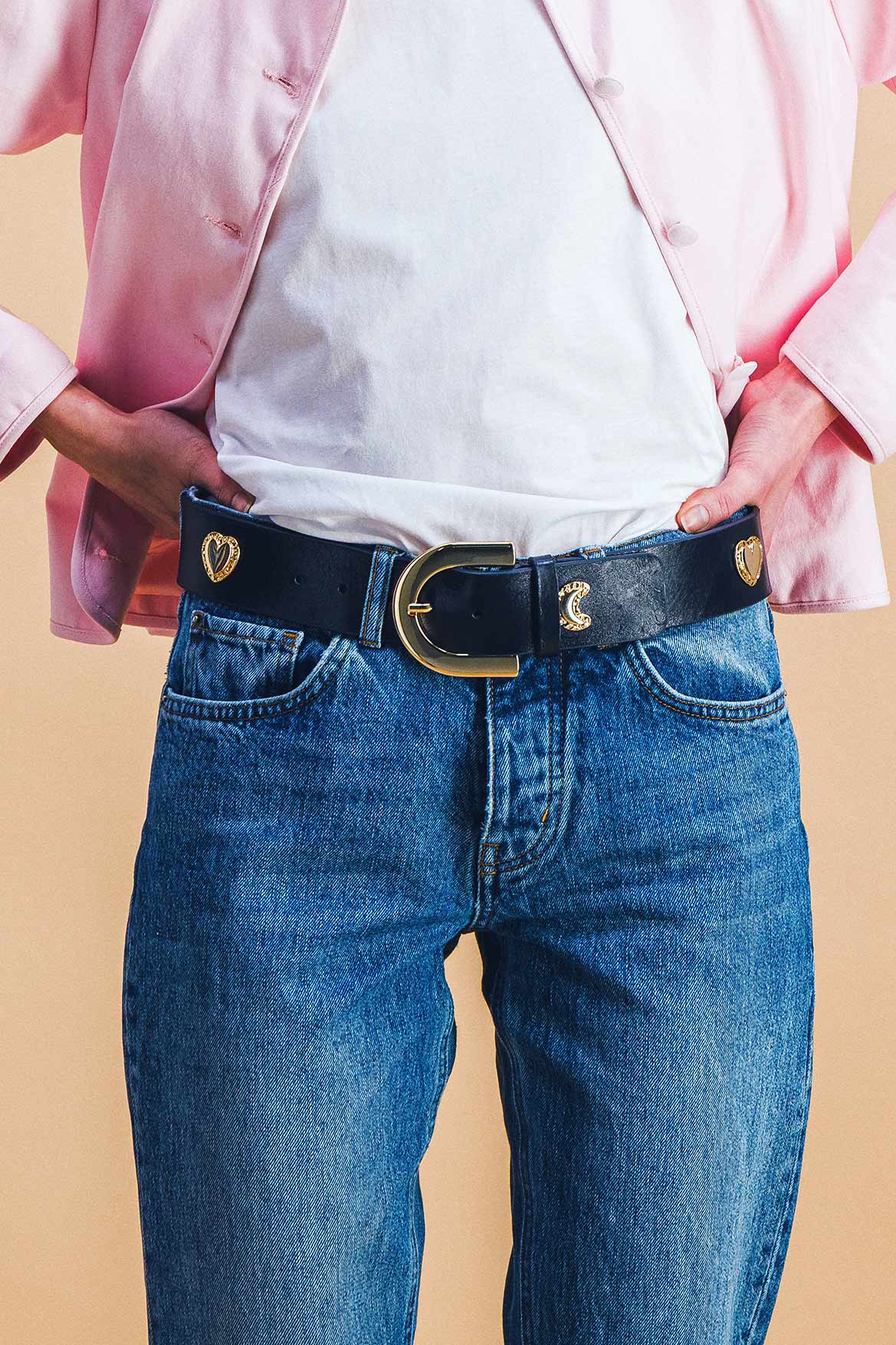 Ceinture AUDE NAVY - Précommande
