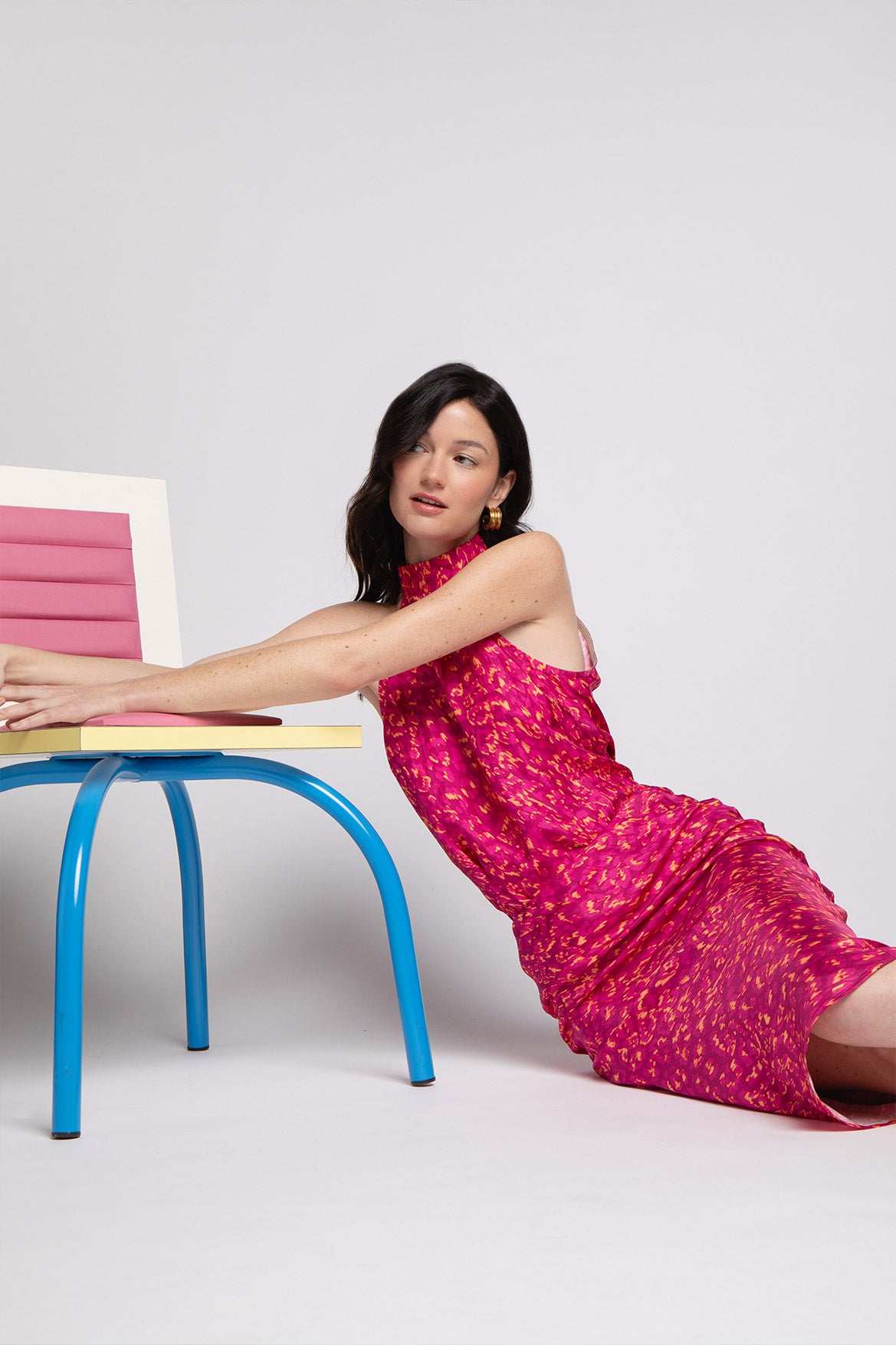 Jupe Parisatys Leopardo Pink