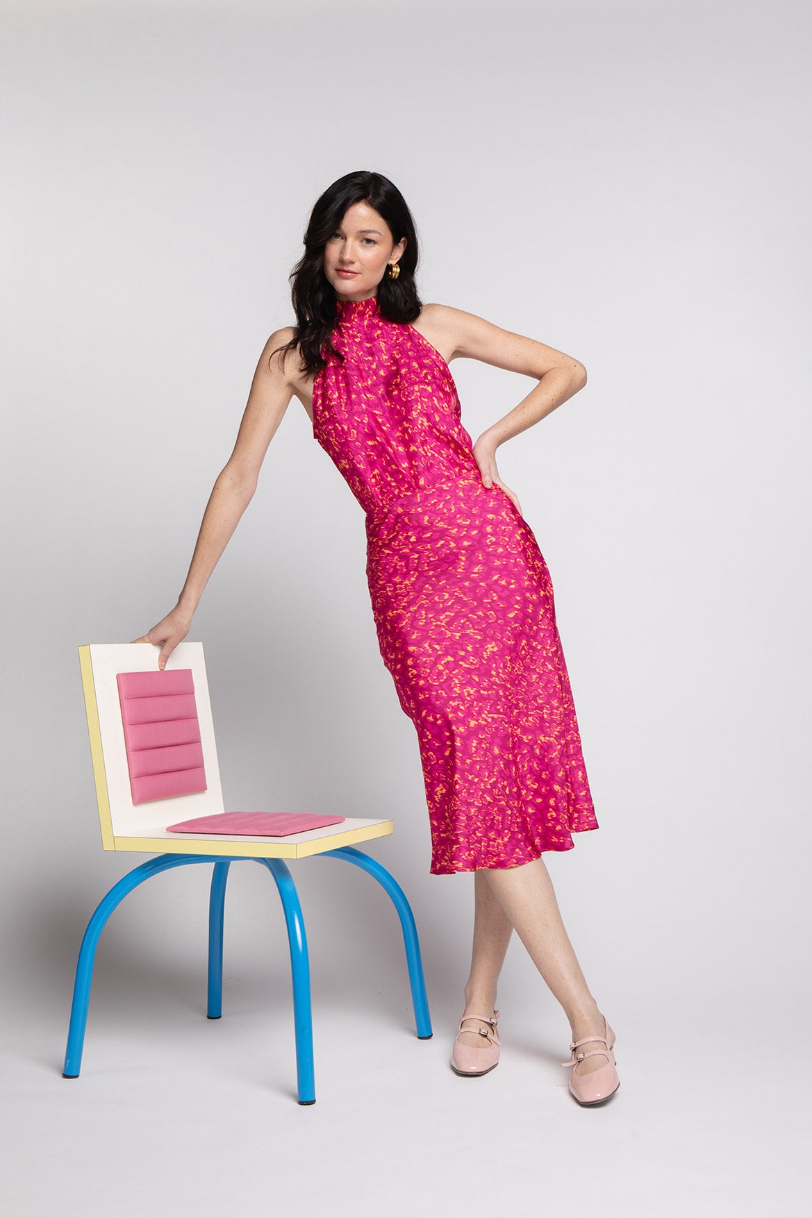 Jupe Parisatys Leopardo Pink