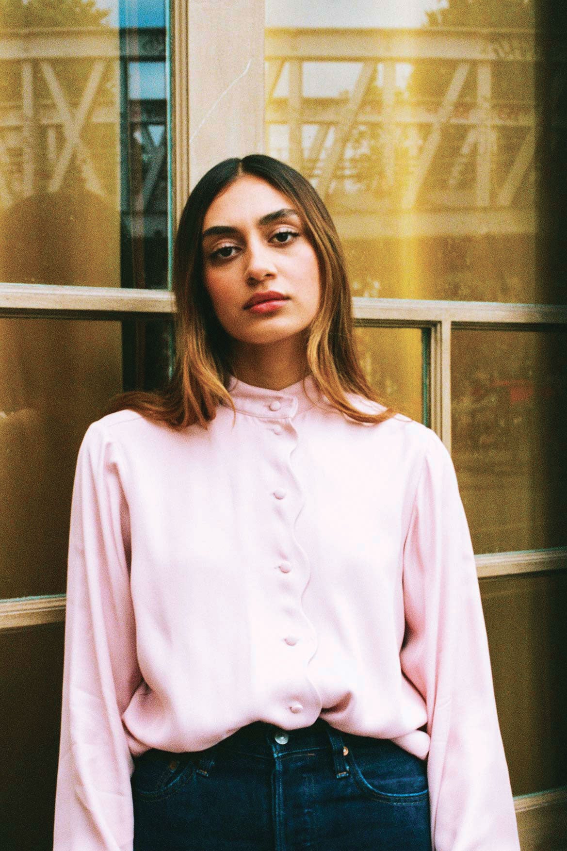 Tatiana pale pink shirt