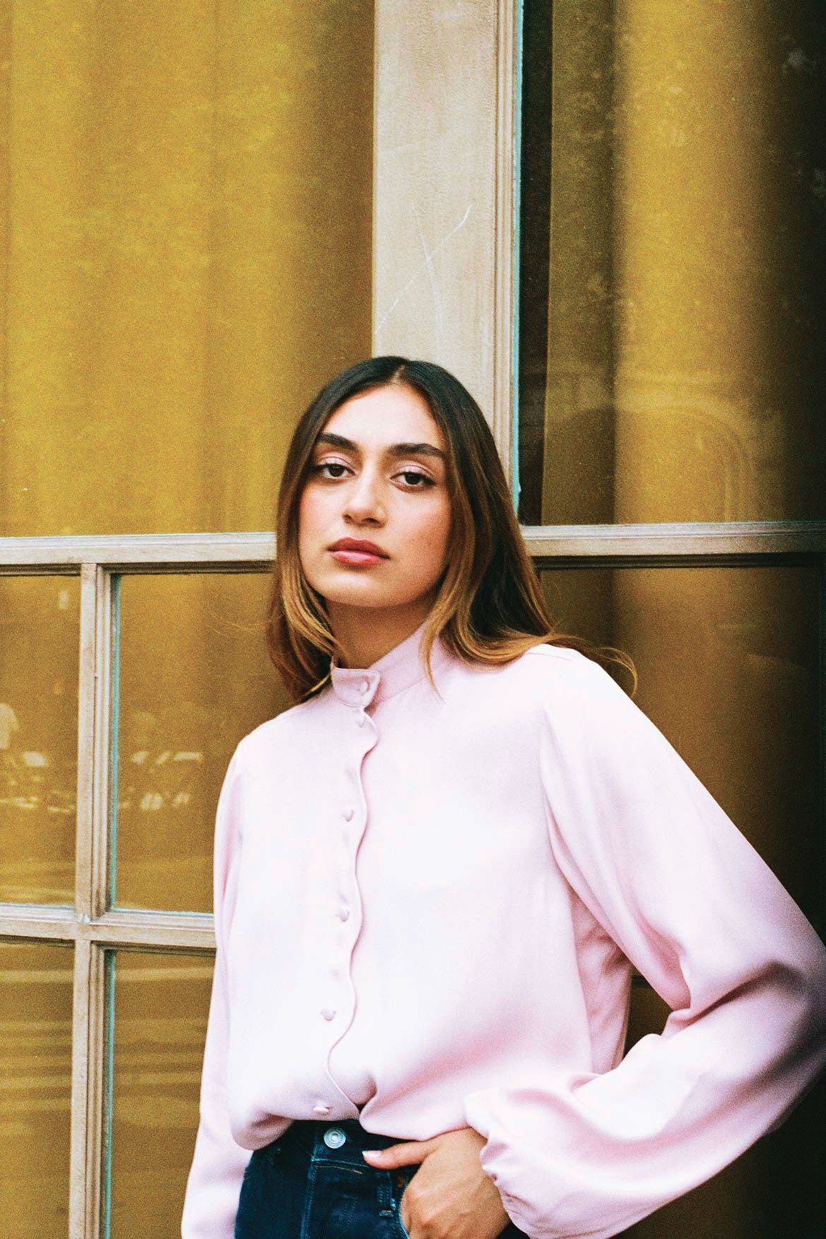 Tatiana pale pink shirt