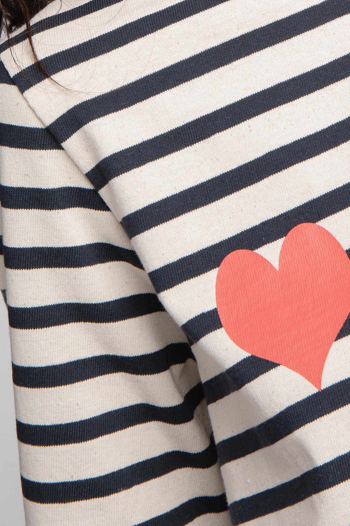 Camila navy striped sweater