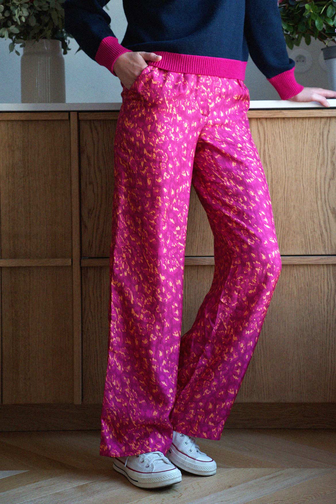 Tilda Leopardo Pink Pants