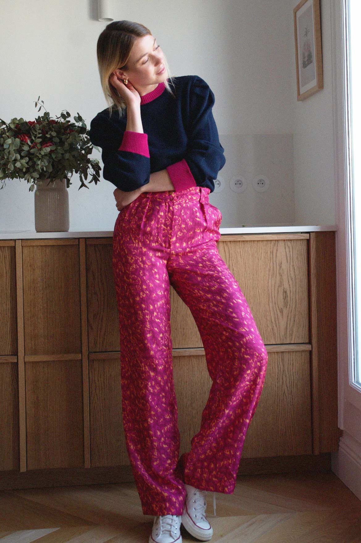Tilda Leopardo Pink Pants