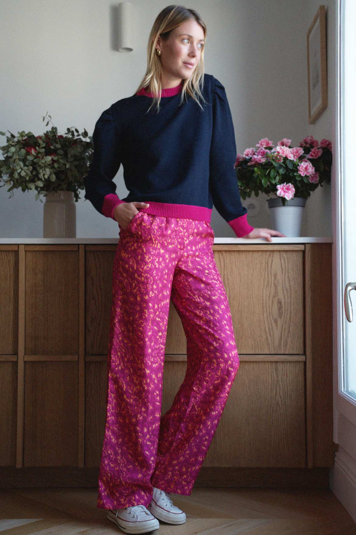 Tilda Leopardo Pink Pants